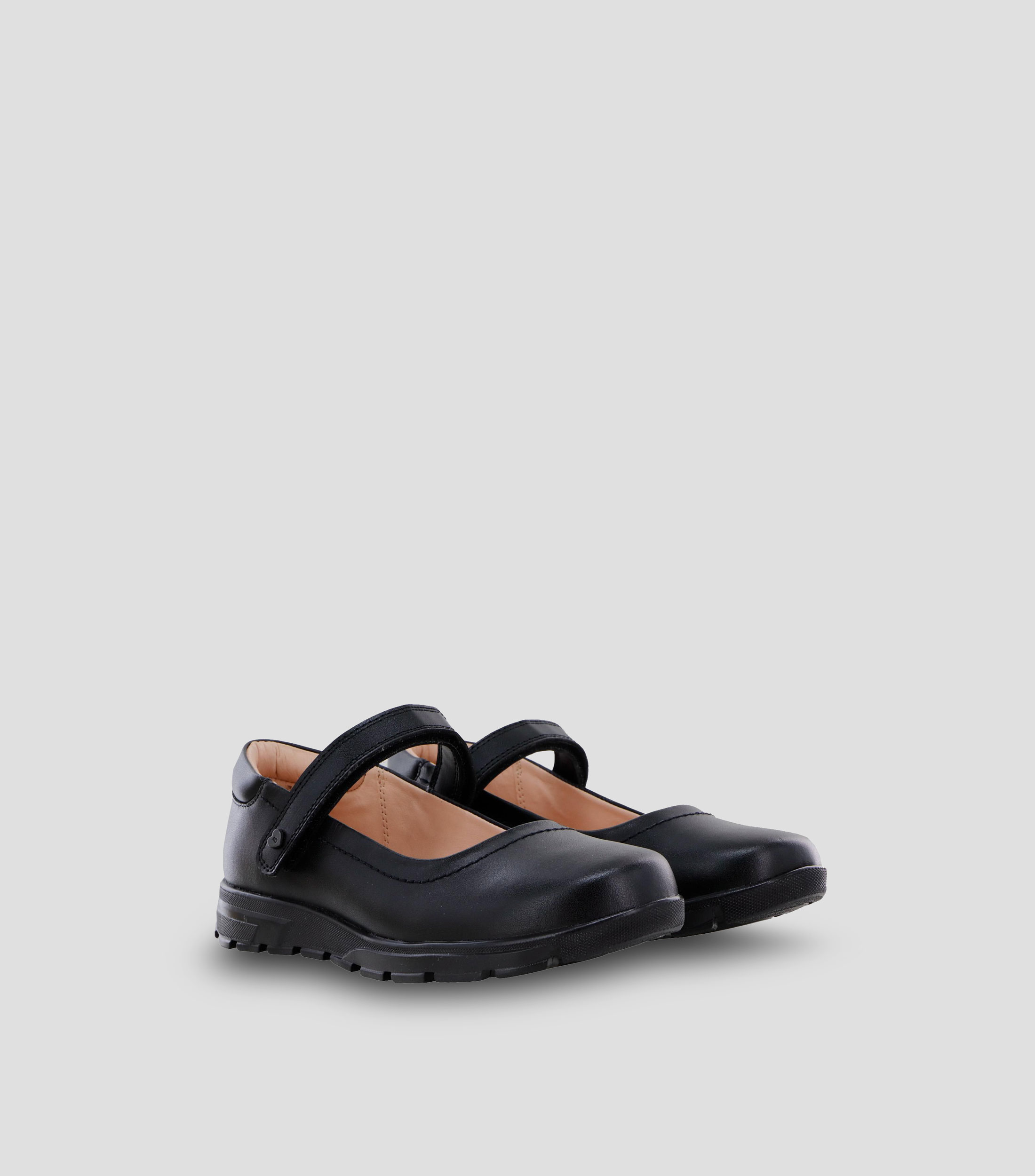 Zapatos escolares en piel Niña