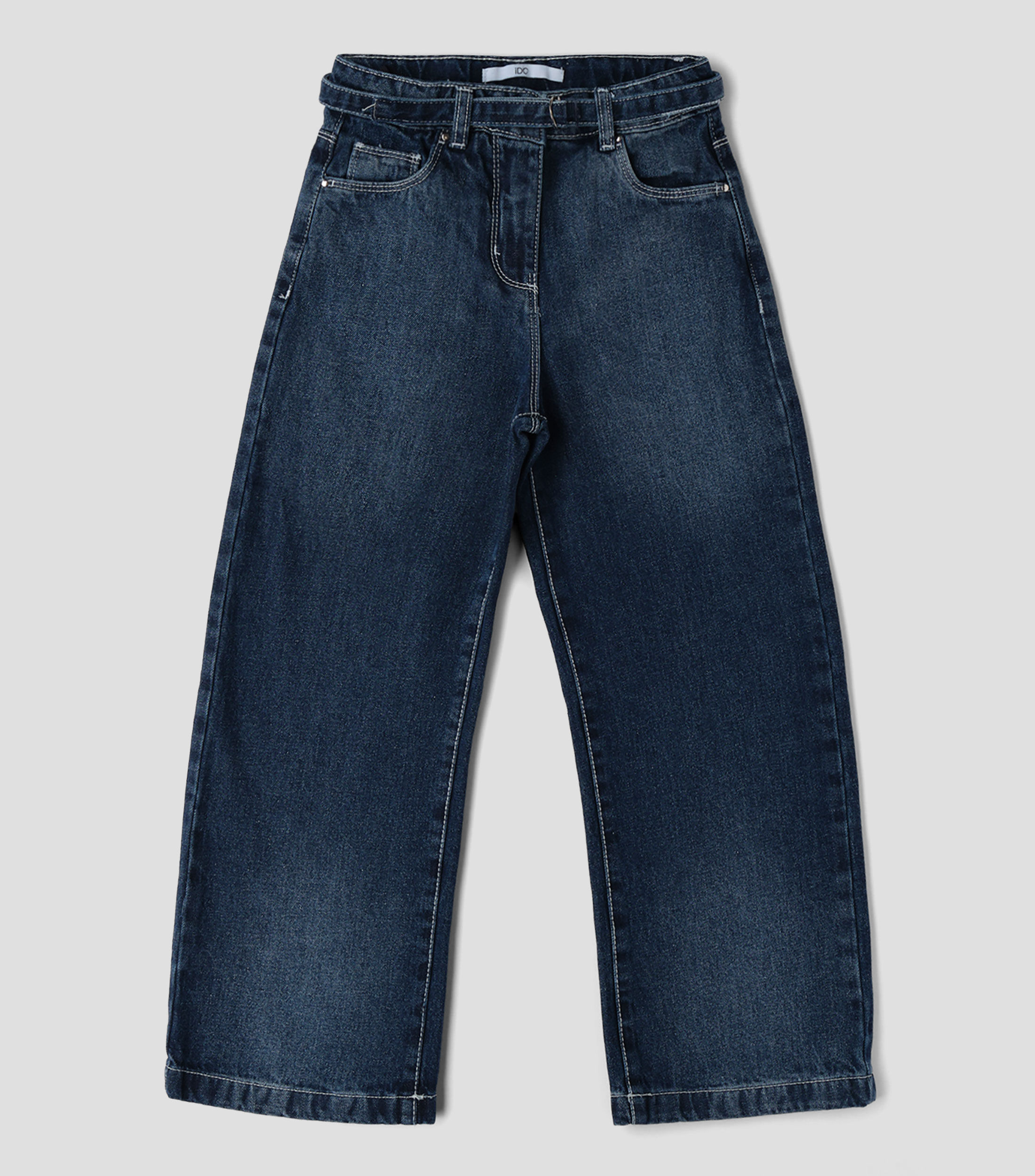 Jeans de corte wideleg Niña