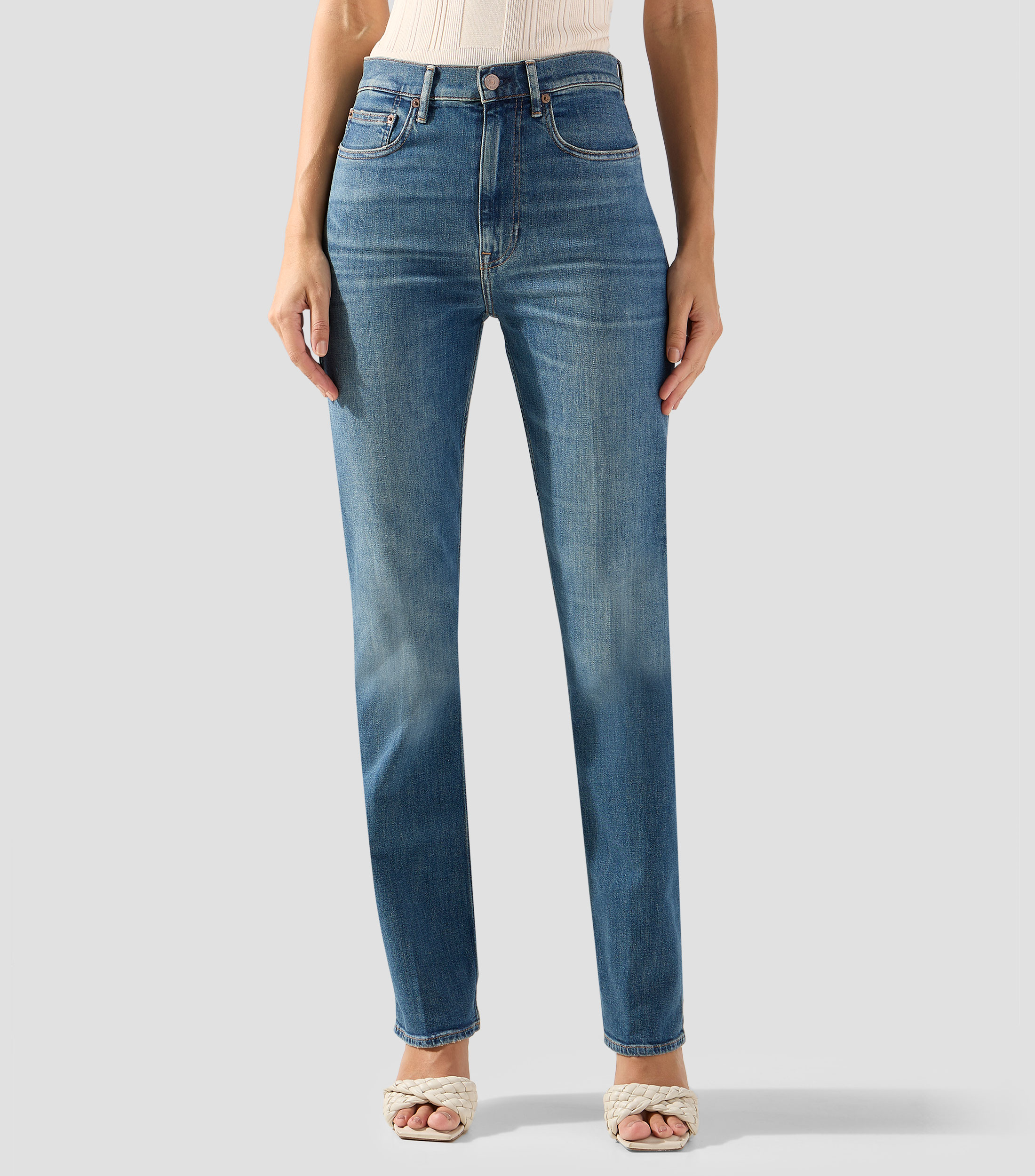 Jeans recto Mujer