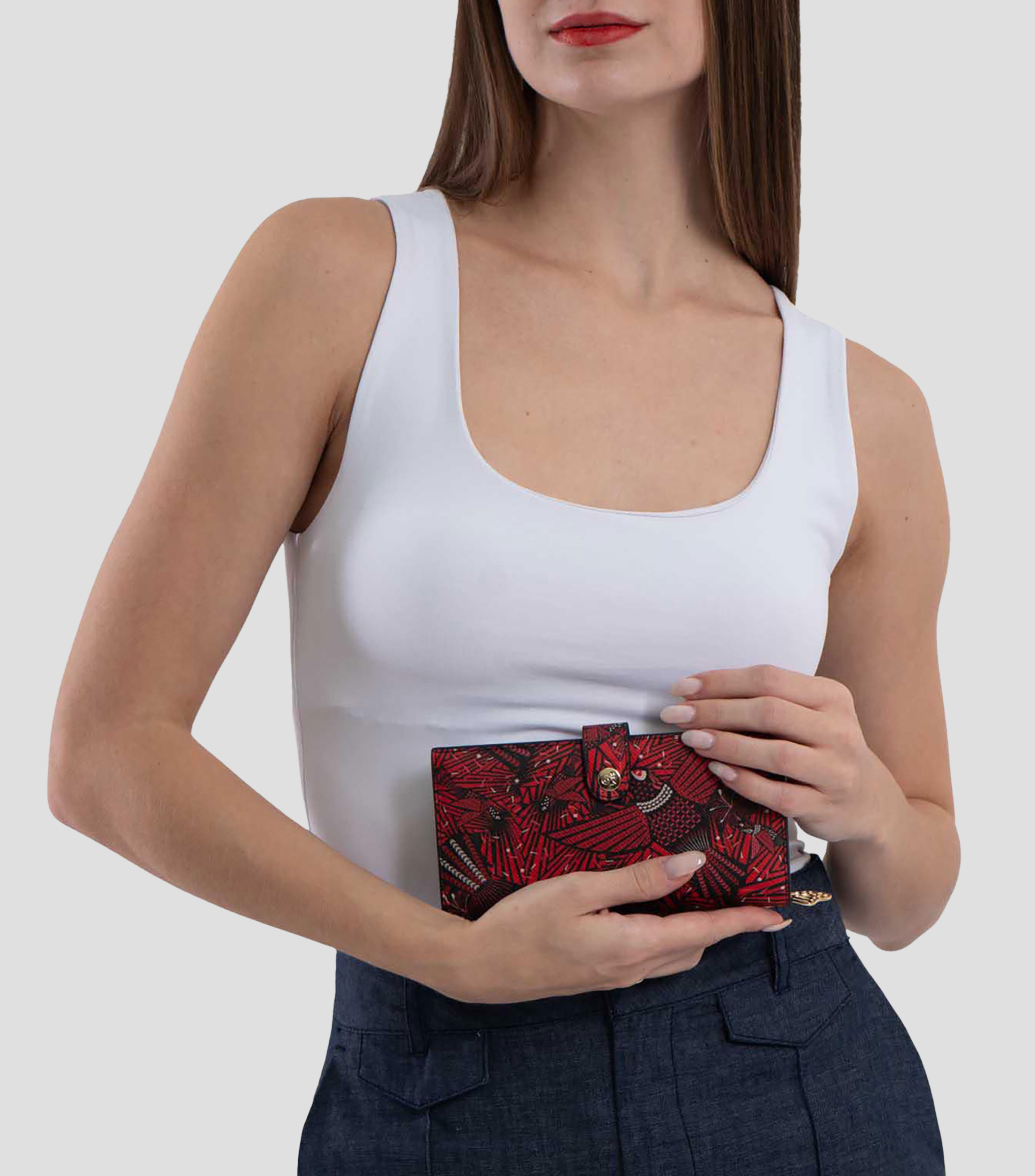 Cartera Colibrí con estampado Mujer