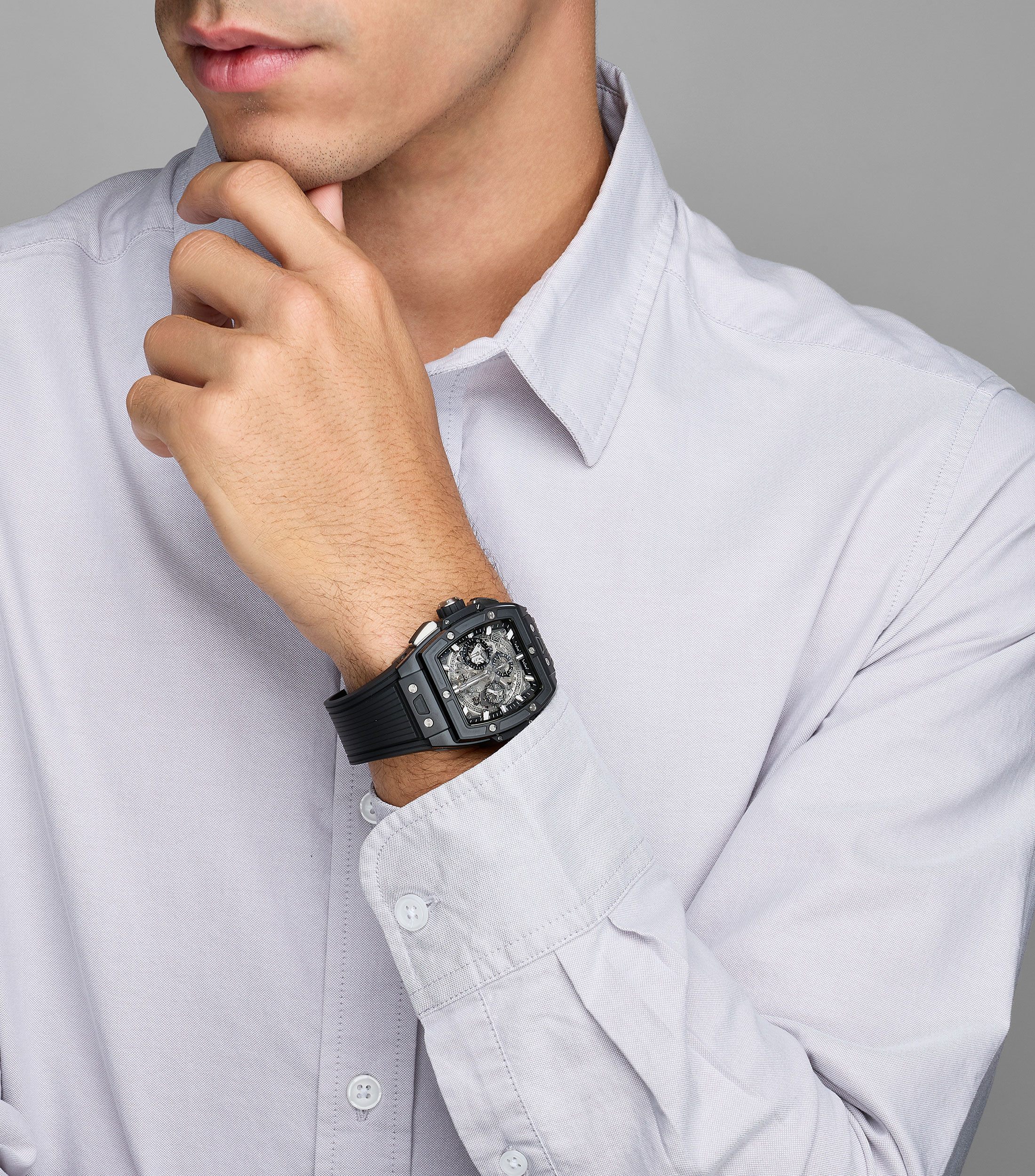 Reloj para hombre Big Bang Black Magic casual negro