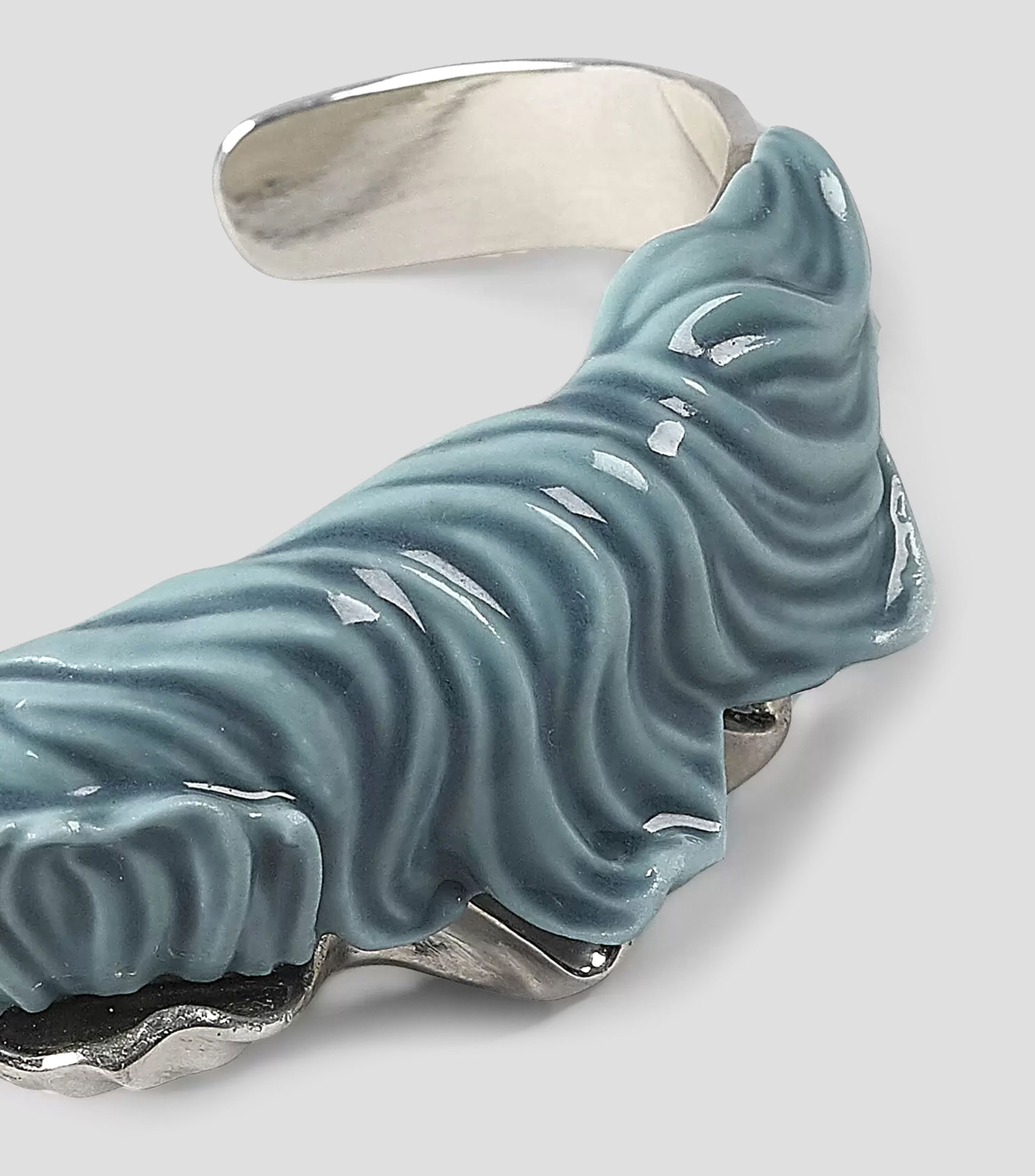 Brazalete en plata .925 Aquarium Mujer