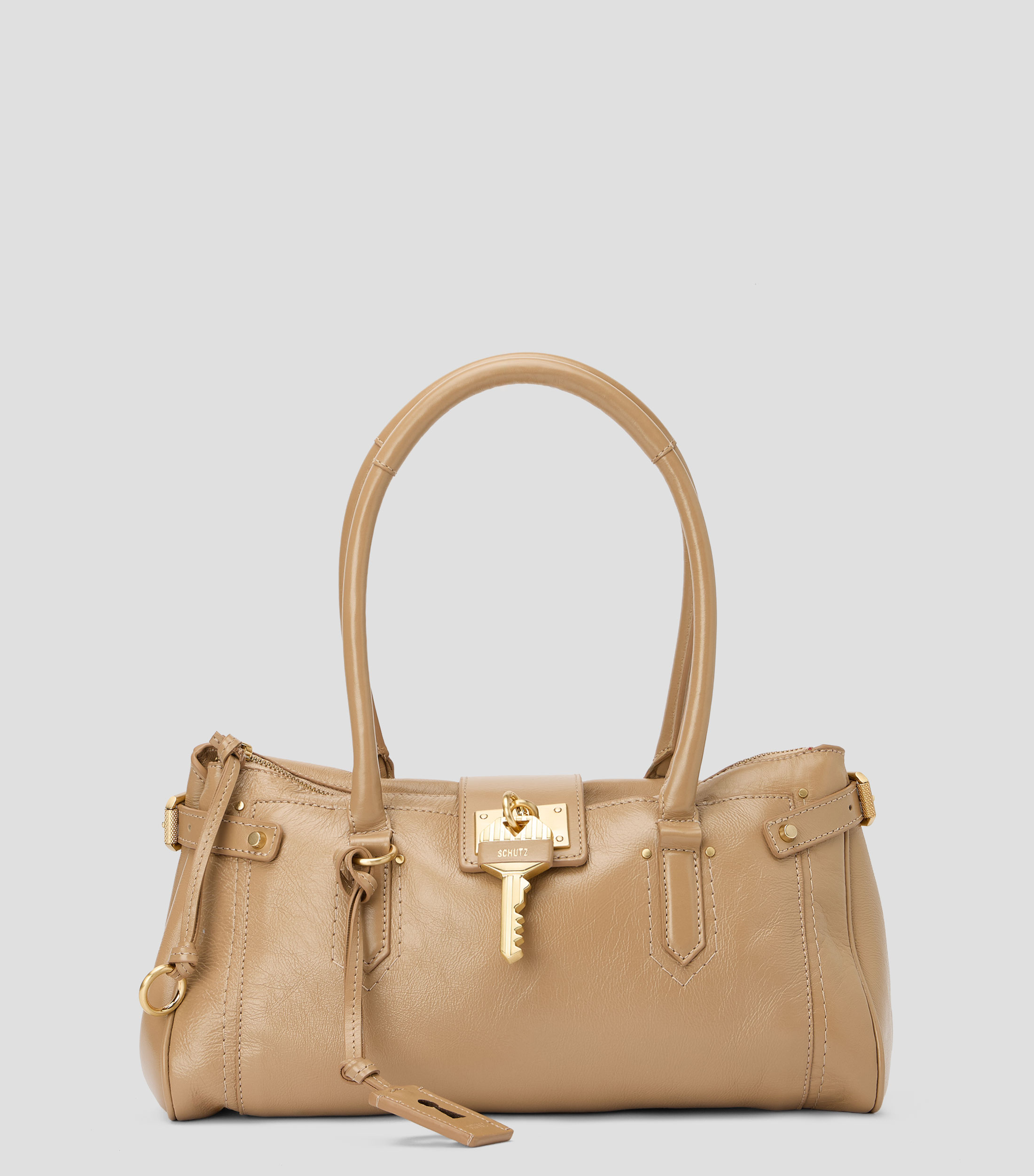 Bolsa Satchel en piel vacuna The Secret fantasía Mujer