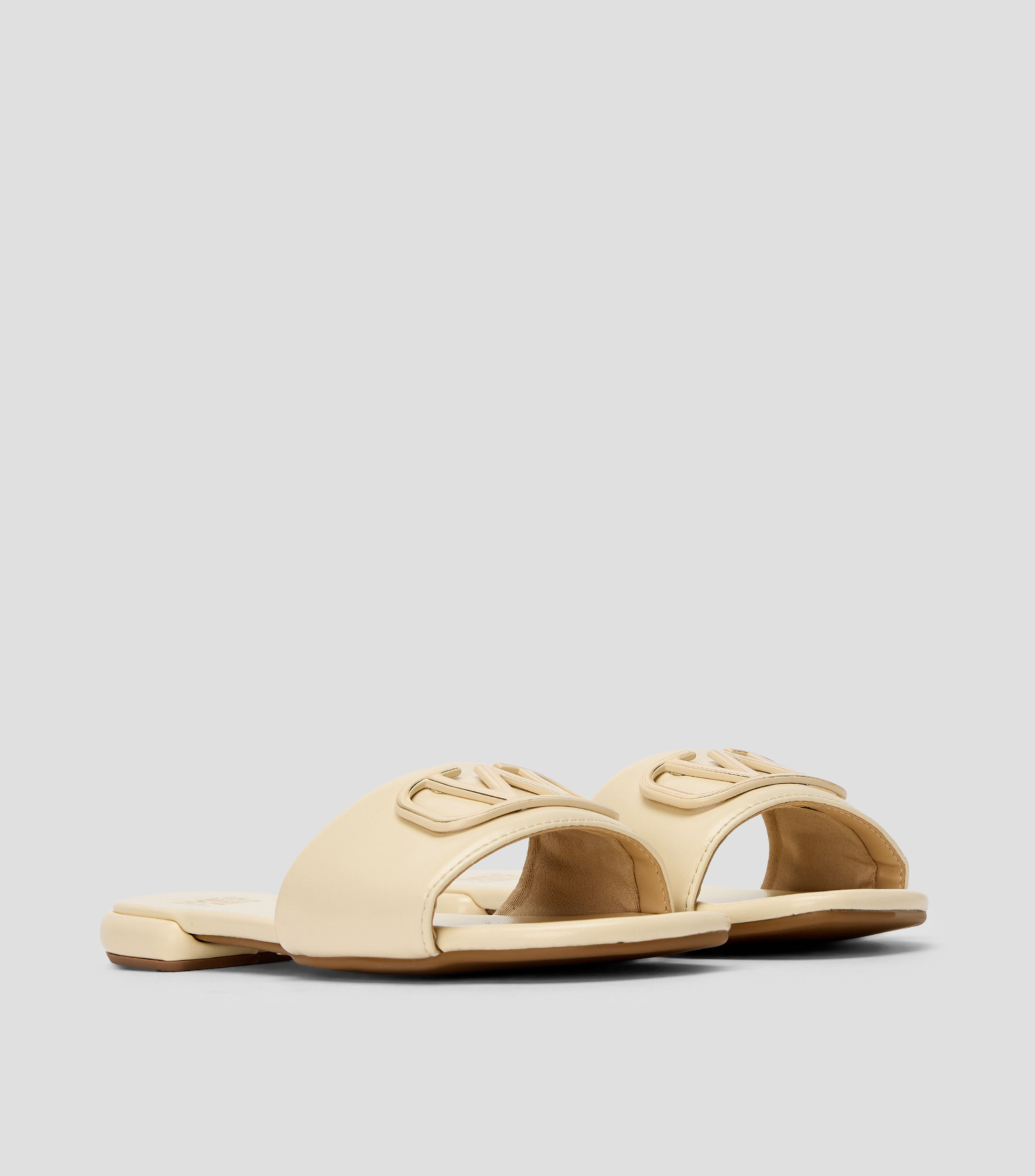 Sandalias casuales tacón bajo media luna Mujer