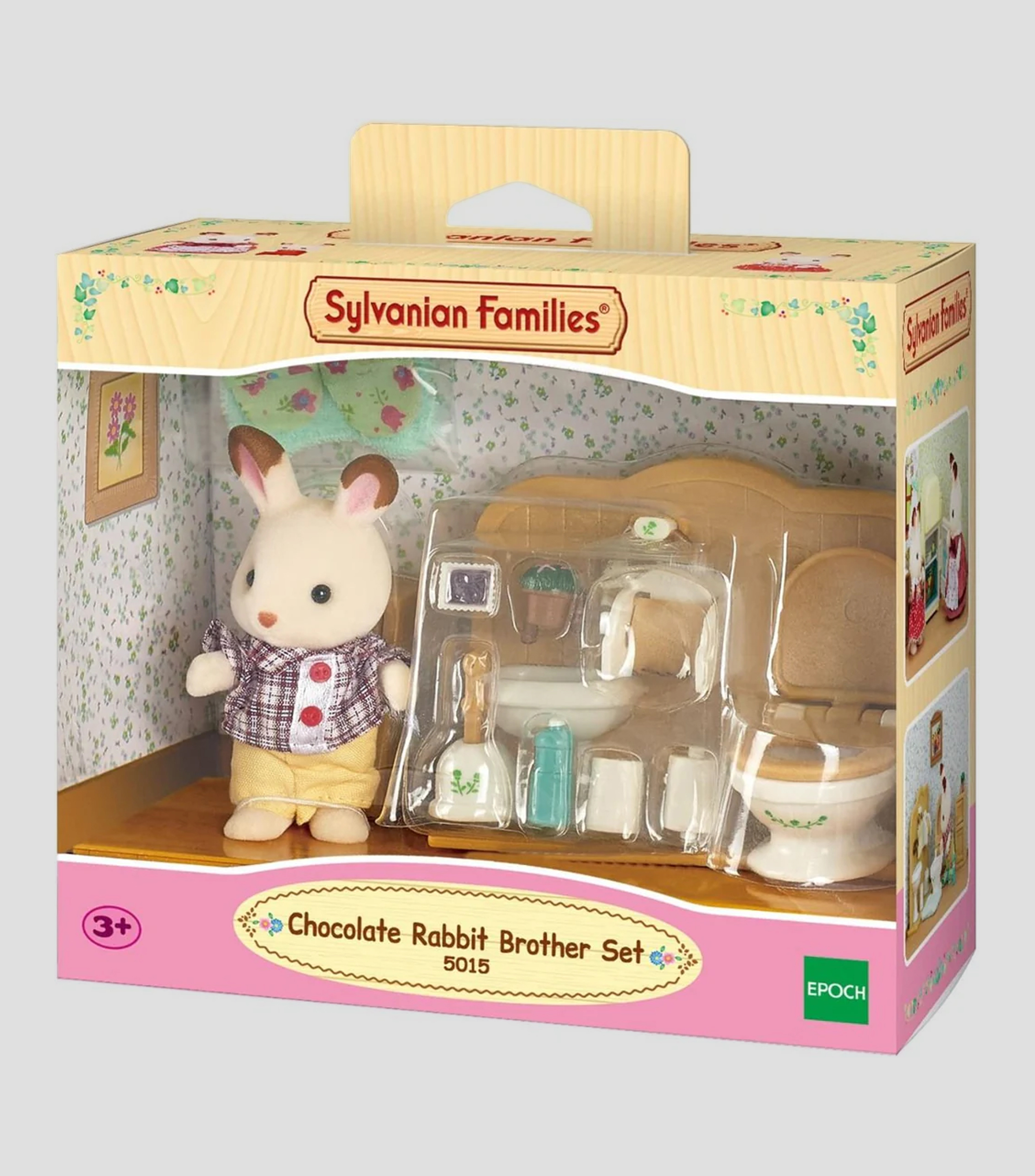 Set de Baño Coco Conejo Chocolate