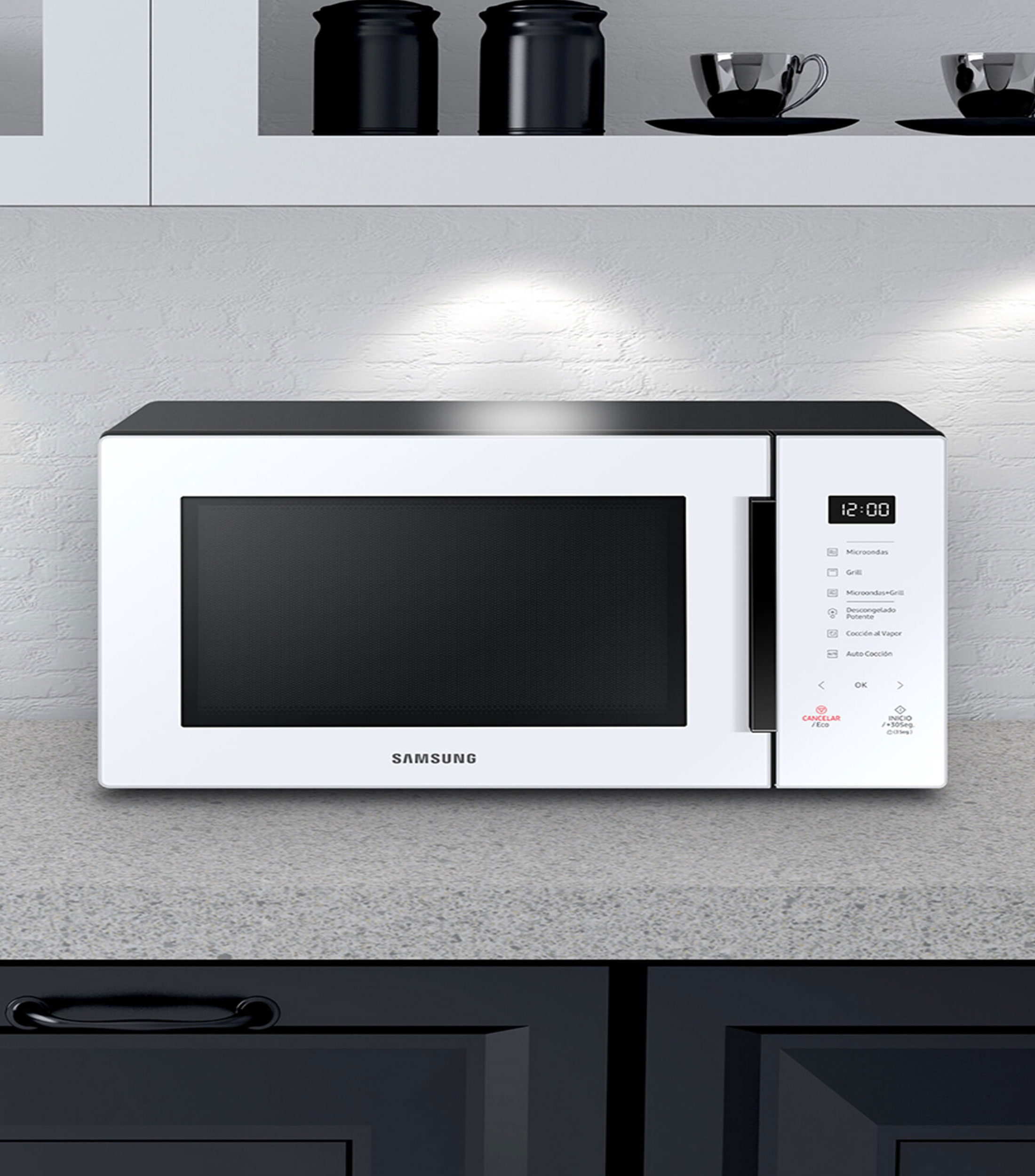 Microondas Bespoke 1p3 Blanco