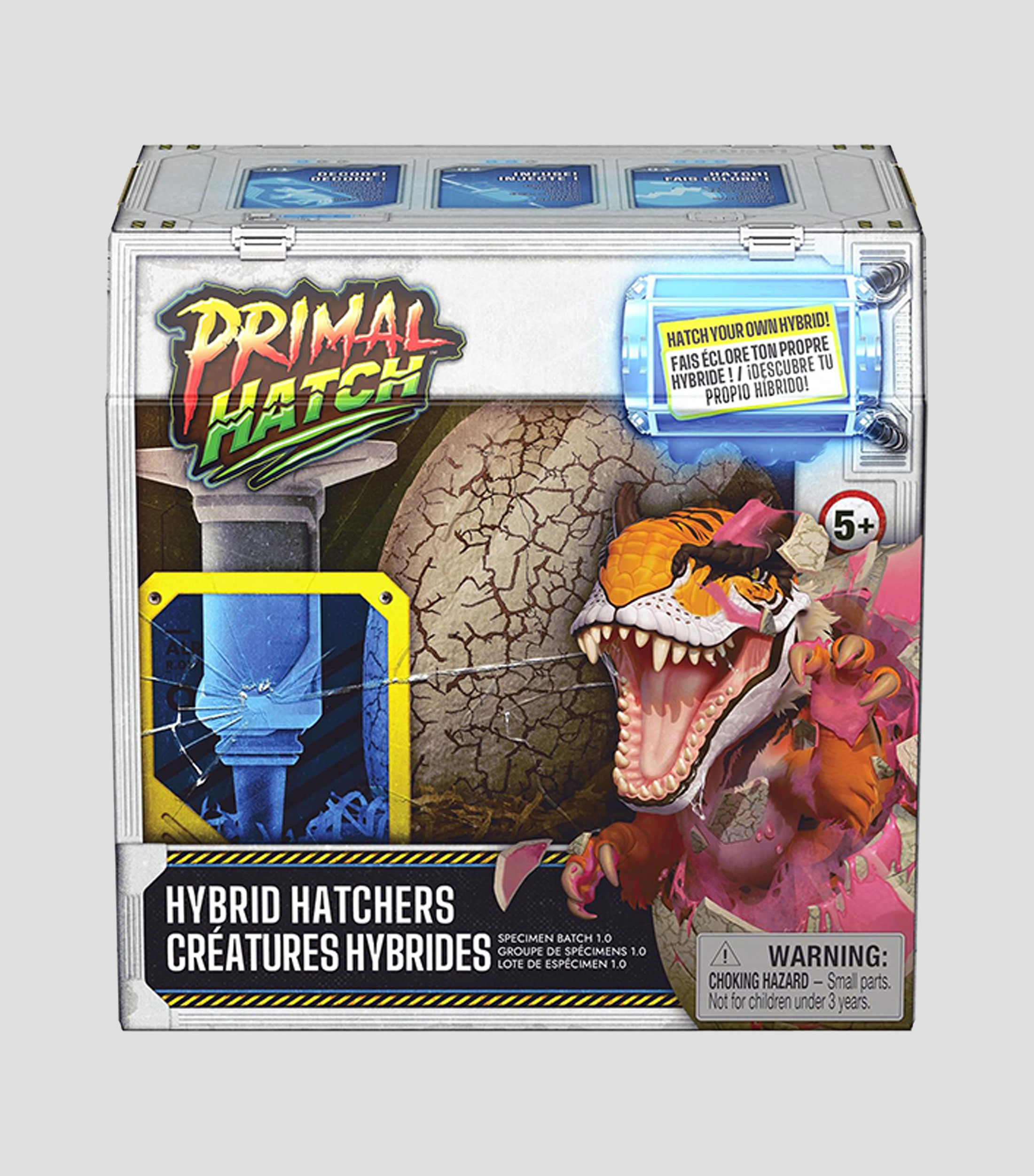 Juguete sorpresa Dino Primal Hybrid Hatchers