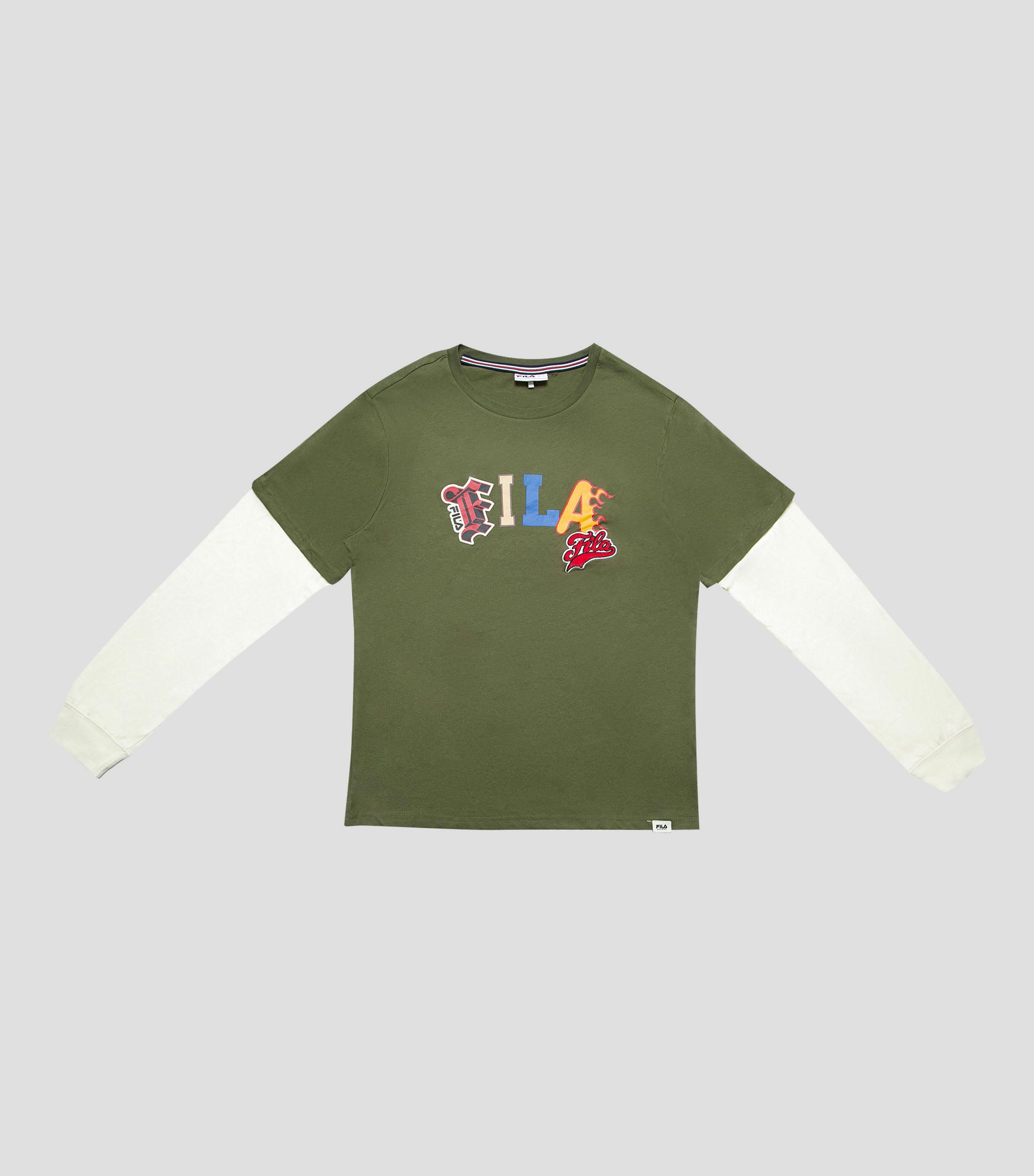 Playera Manga Larga Estampada Niño