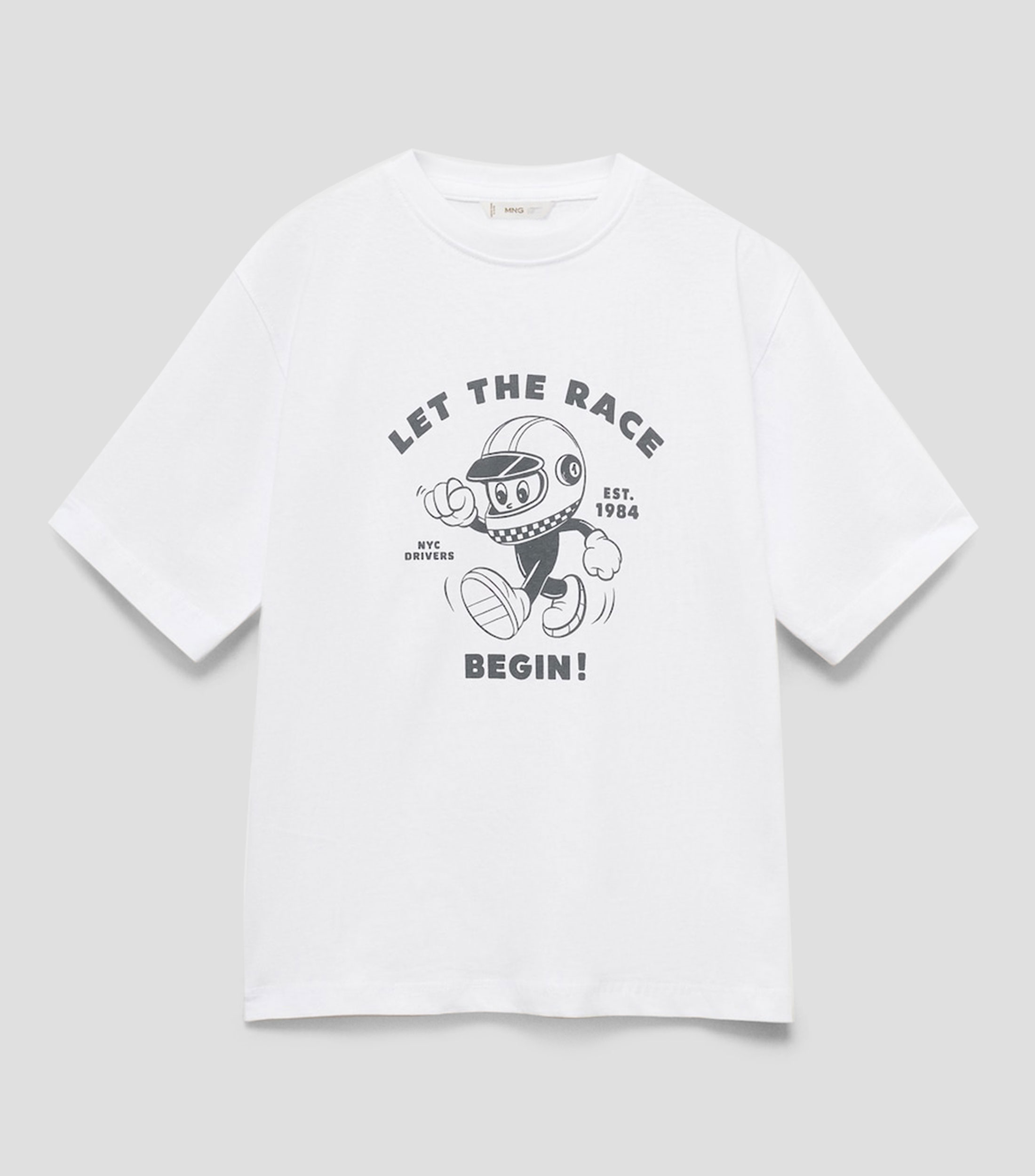 Playera con estampado Niño
