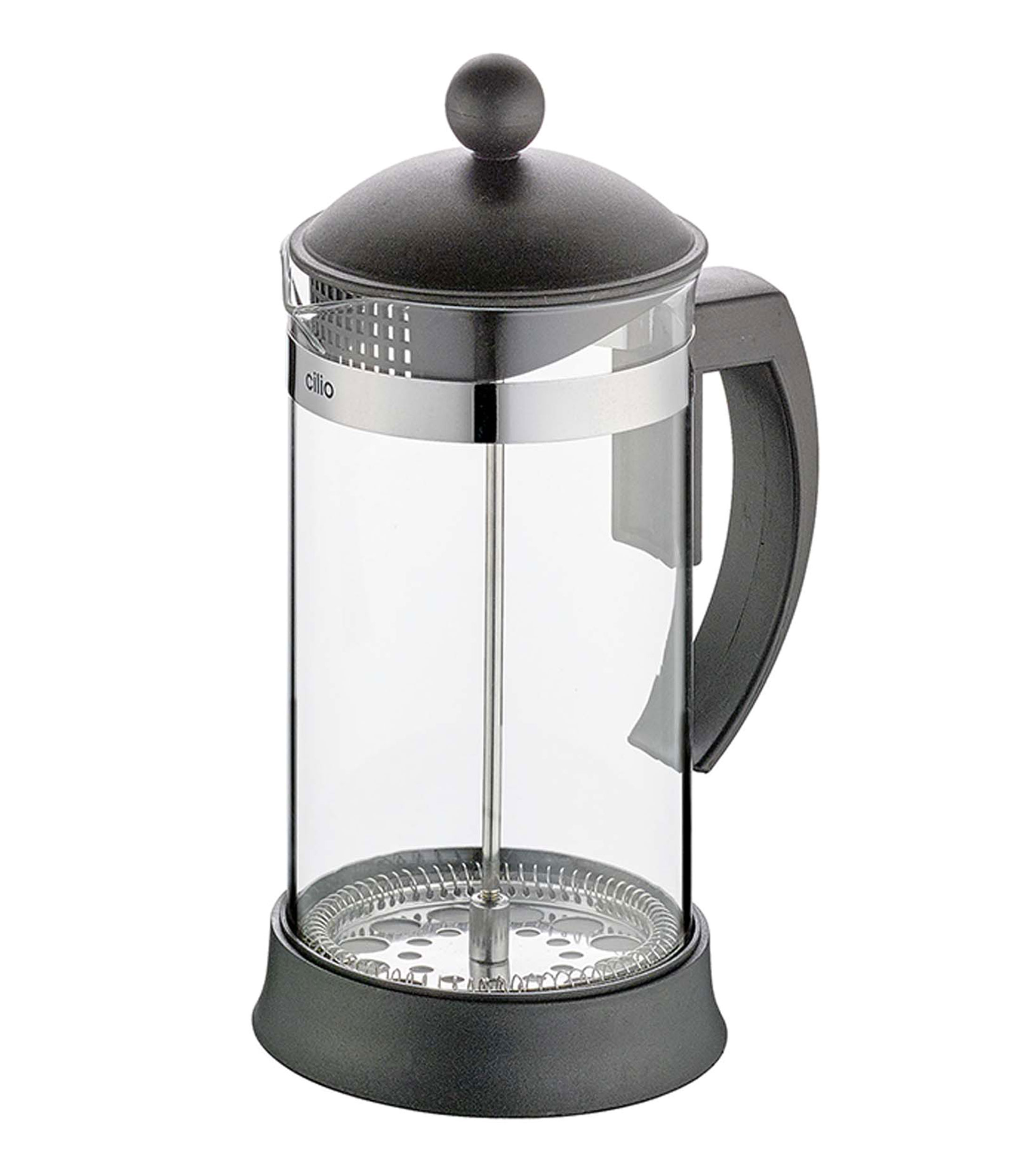 Prensa Para Cafe Plastico Vidrio 1L