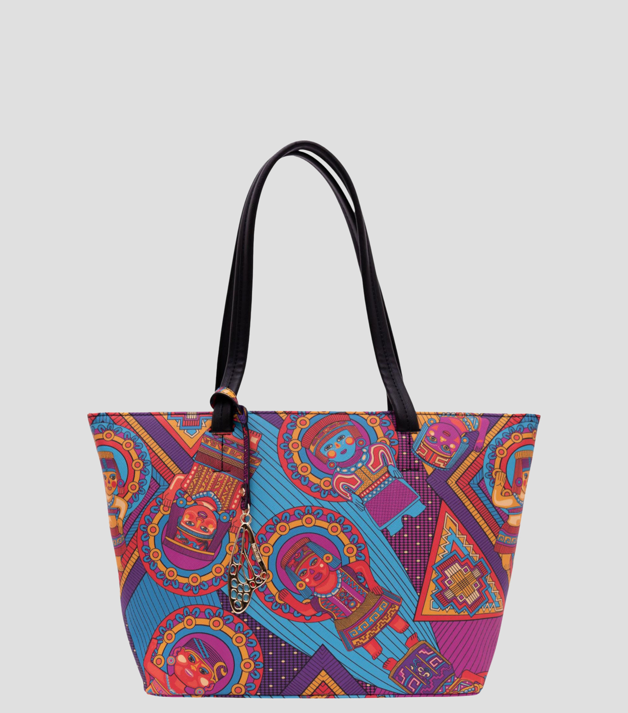 Bolsa Tote Caritas Sonrientes Veracruz Mujer