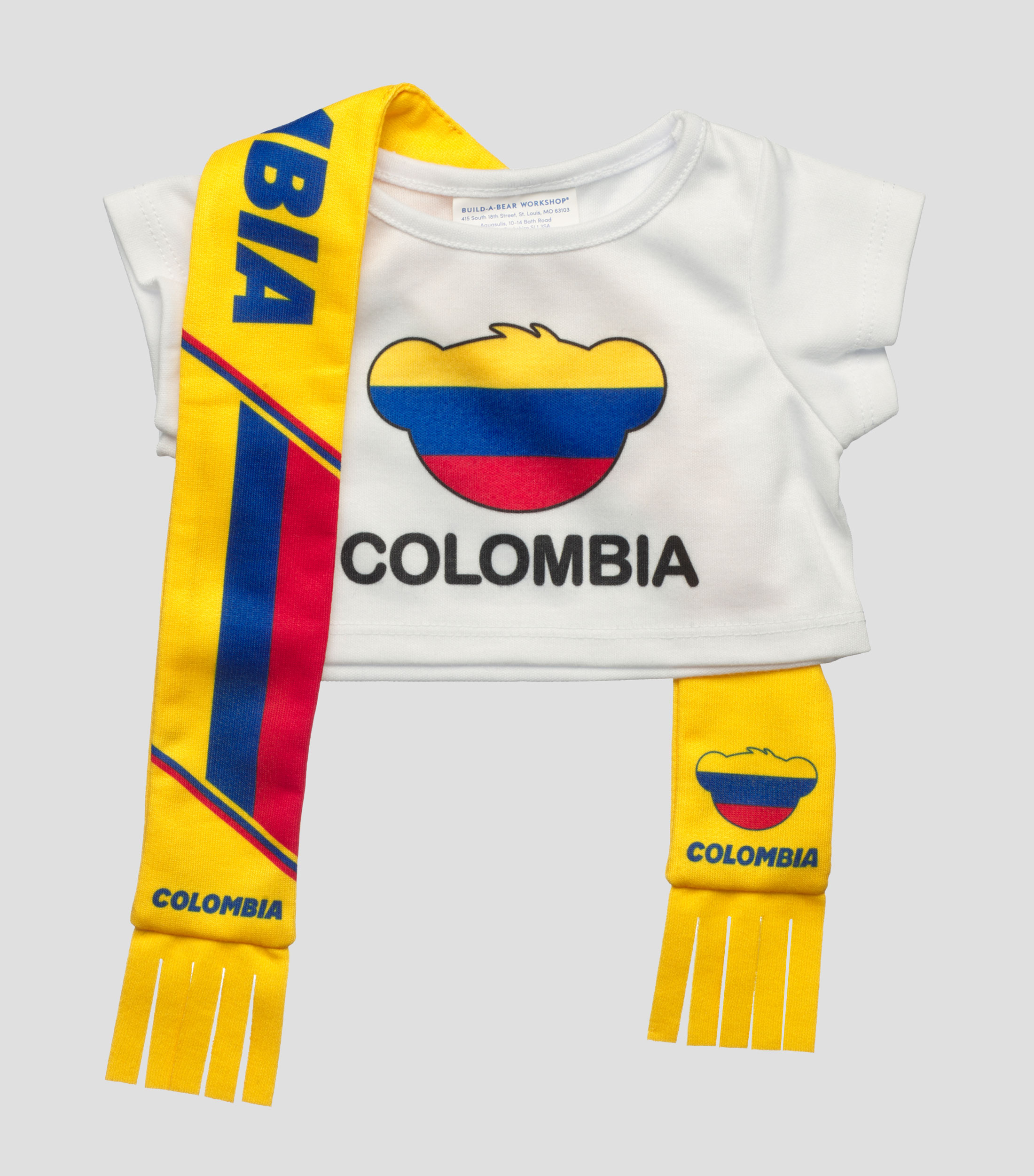 Set para muñeco de peluche Colombia