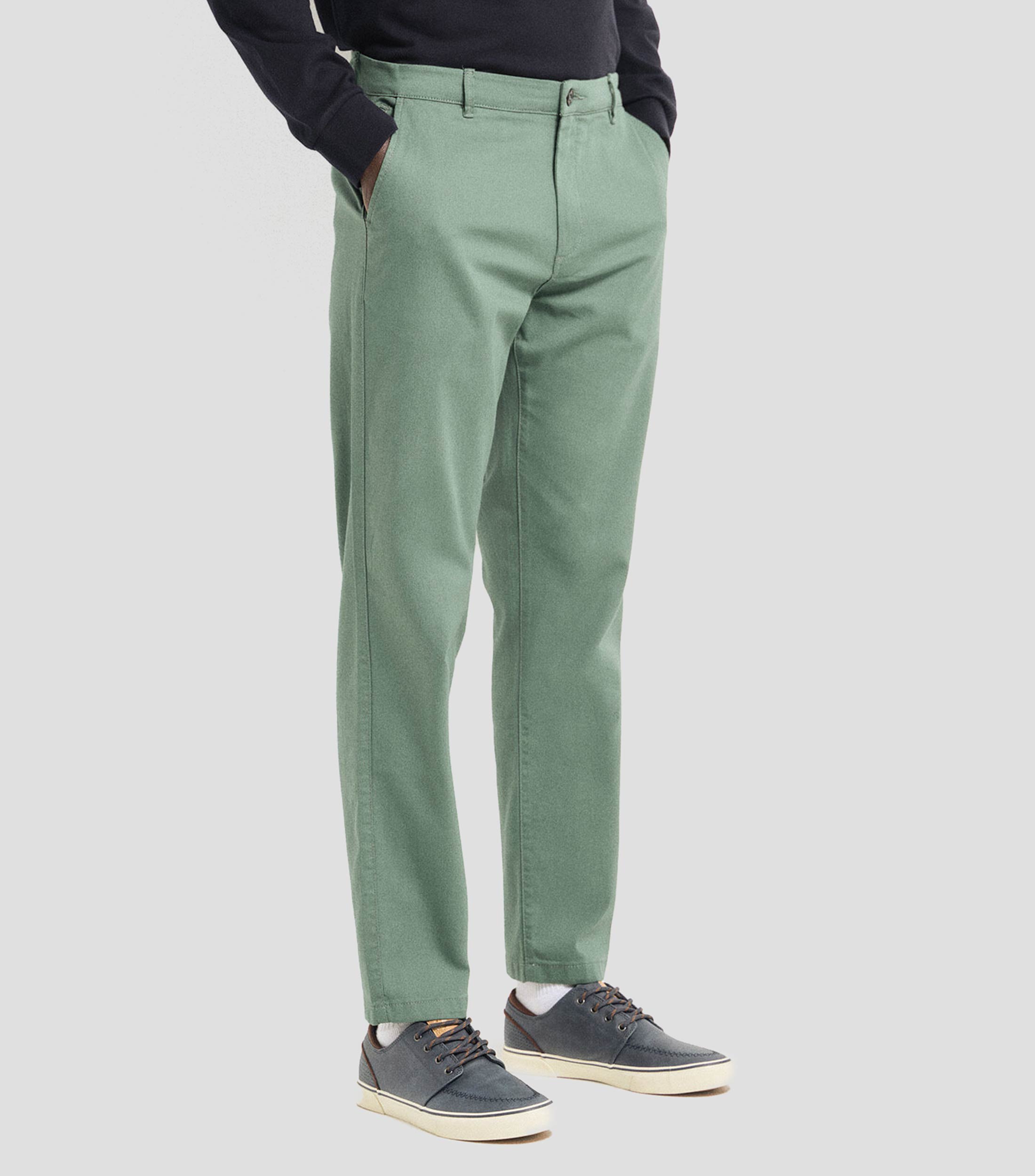 Springfield Summer Bicolor Chino Pantalon Bicolore, Bleu, 42 Homme dès