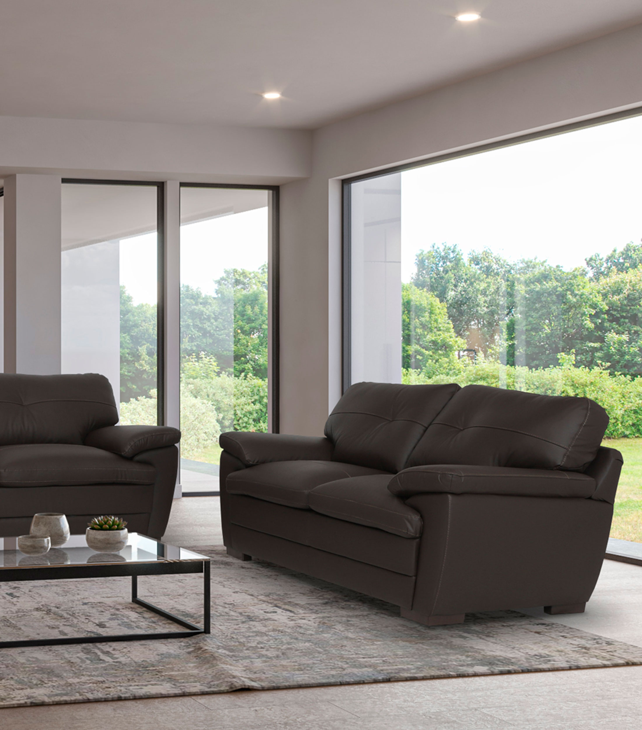 Love Seat Mosio en piel