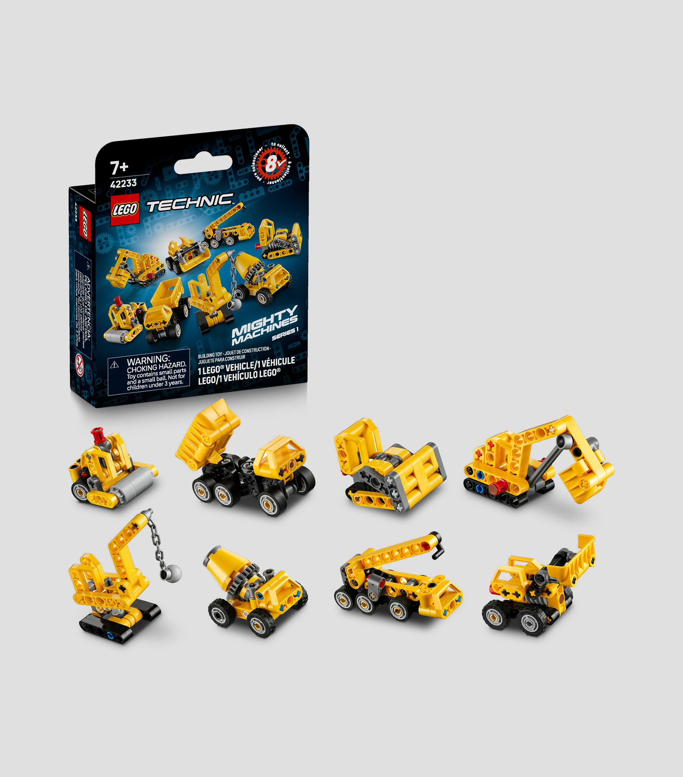 Lego Technic Máquinas Poderosas 42233 Juguete sorpresa
