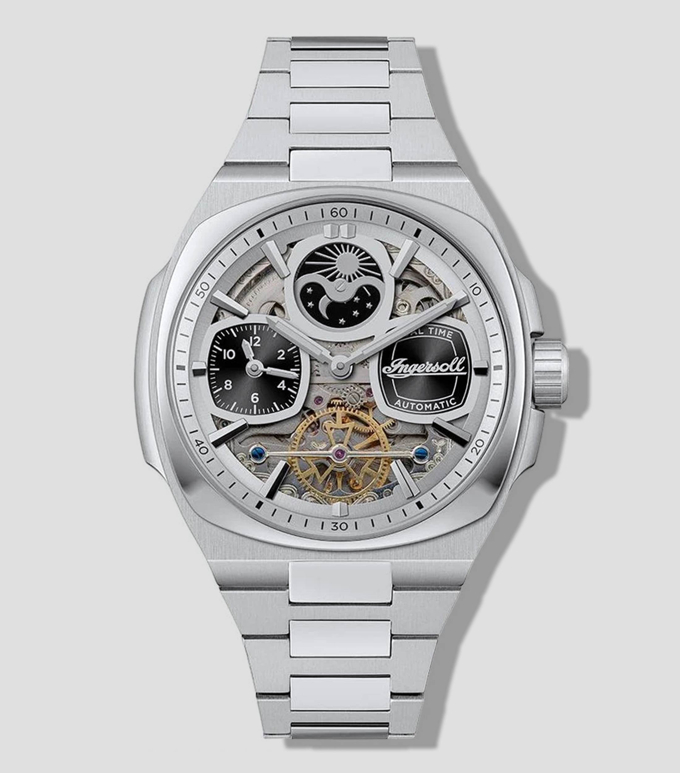 Reloj para Hombre Casual Plateado