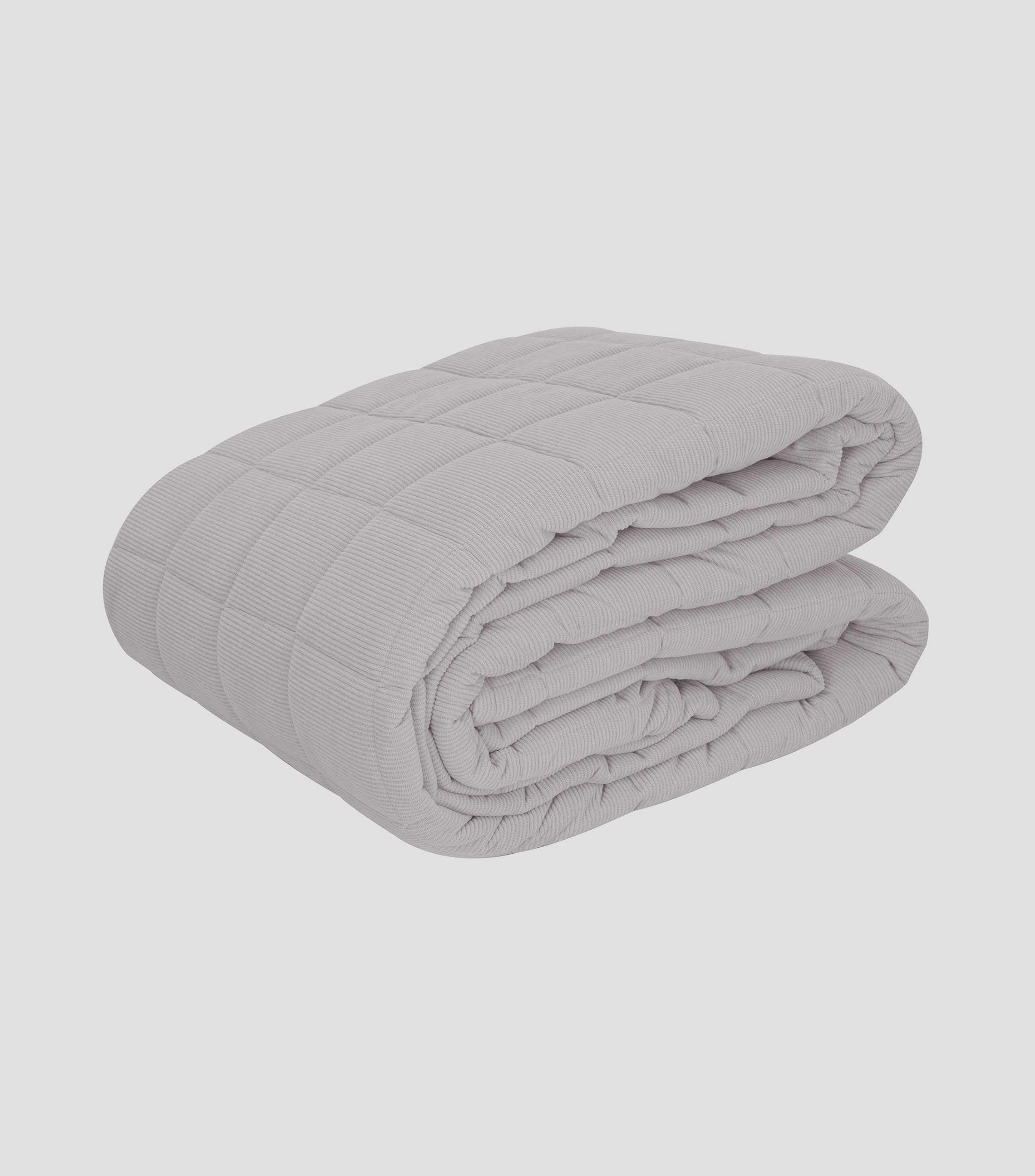 Colcha king size Khaleb plateado