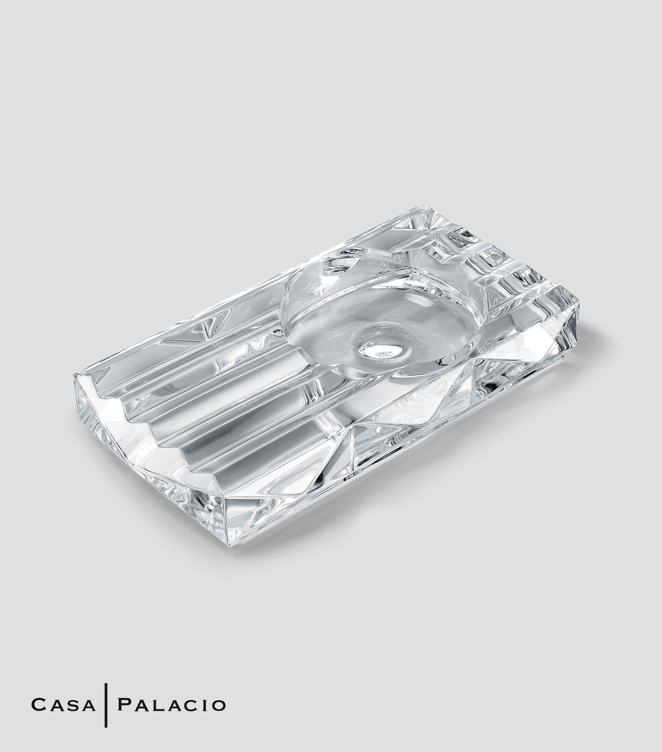 Cenicero Louxor en cristal