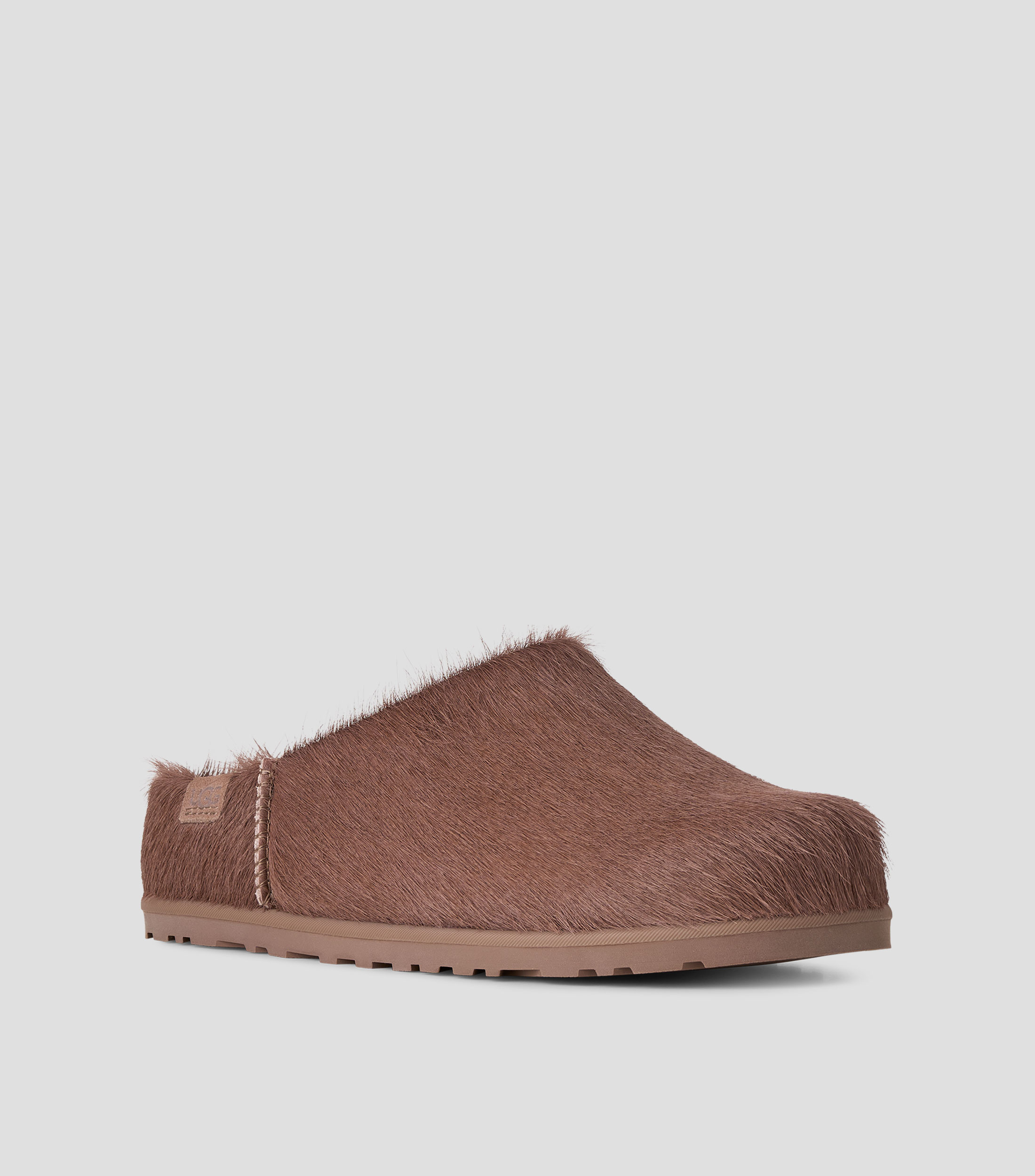 Pantuflas Otzo Calf Hair Clog Mujer