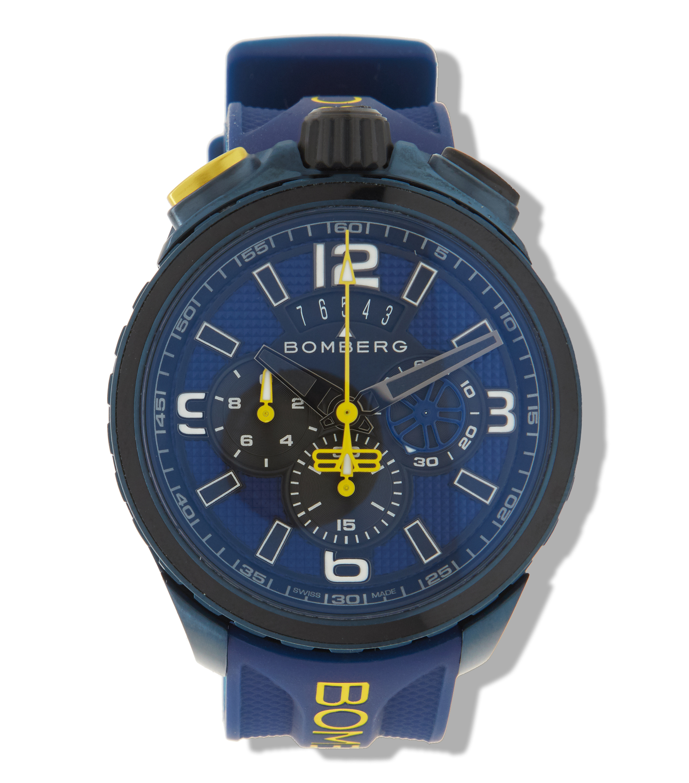 Reloj para Hombre Heritage Casual, Azul, Negro