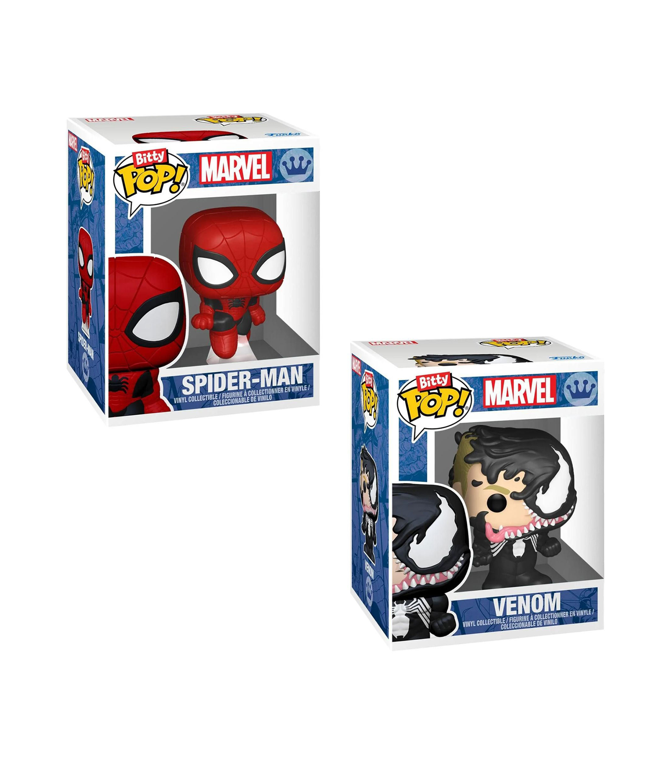 Bitty Pop! Spiderman y Venom