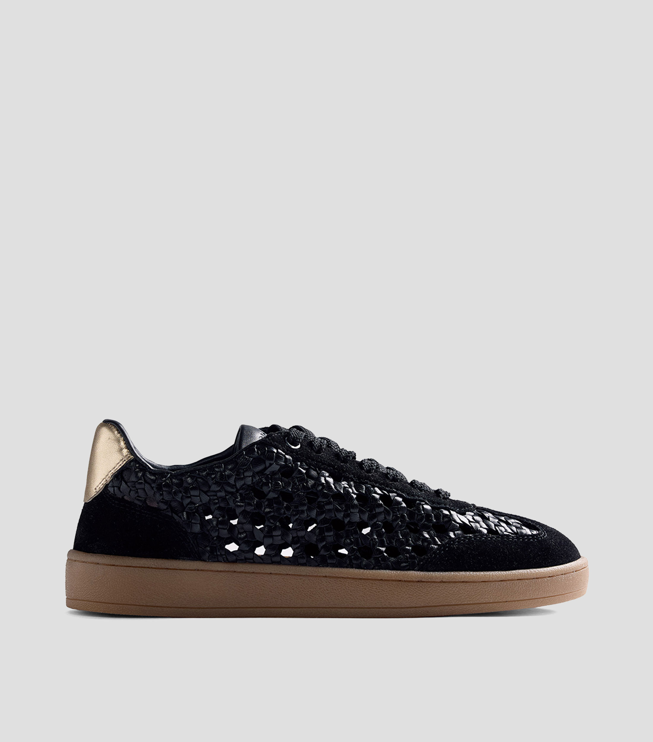 Tenis casuales en piel Mujer