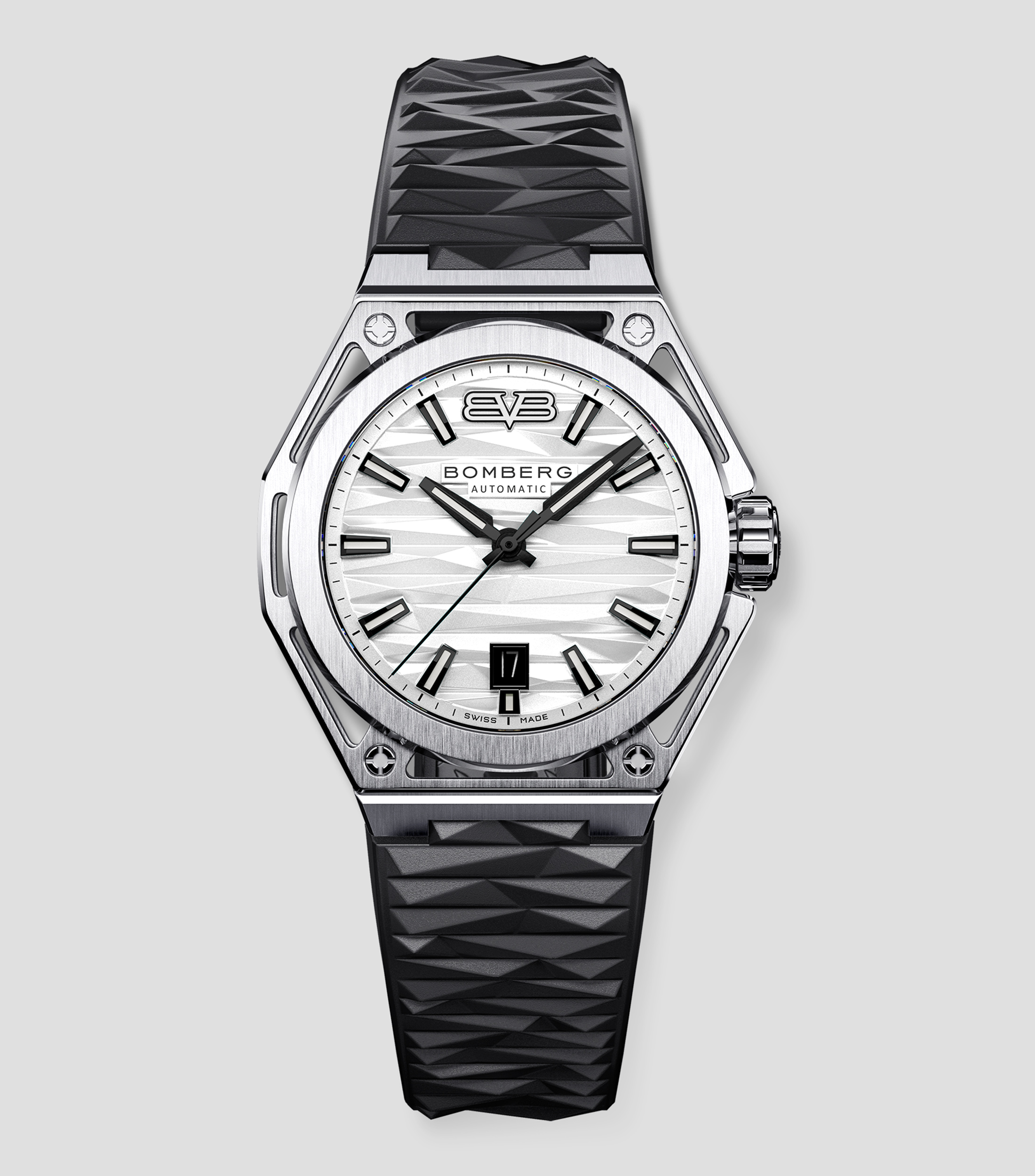 Reloj para Hombre Edge White Casual, Plateado