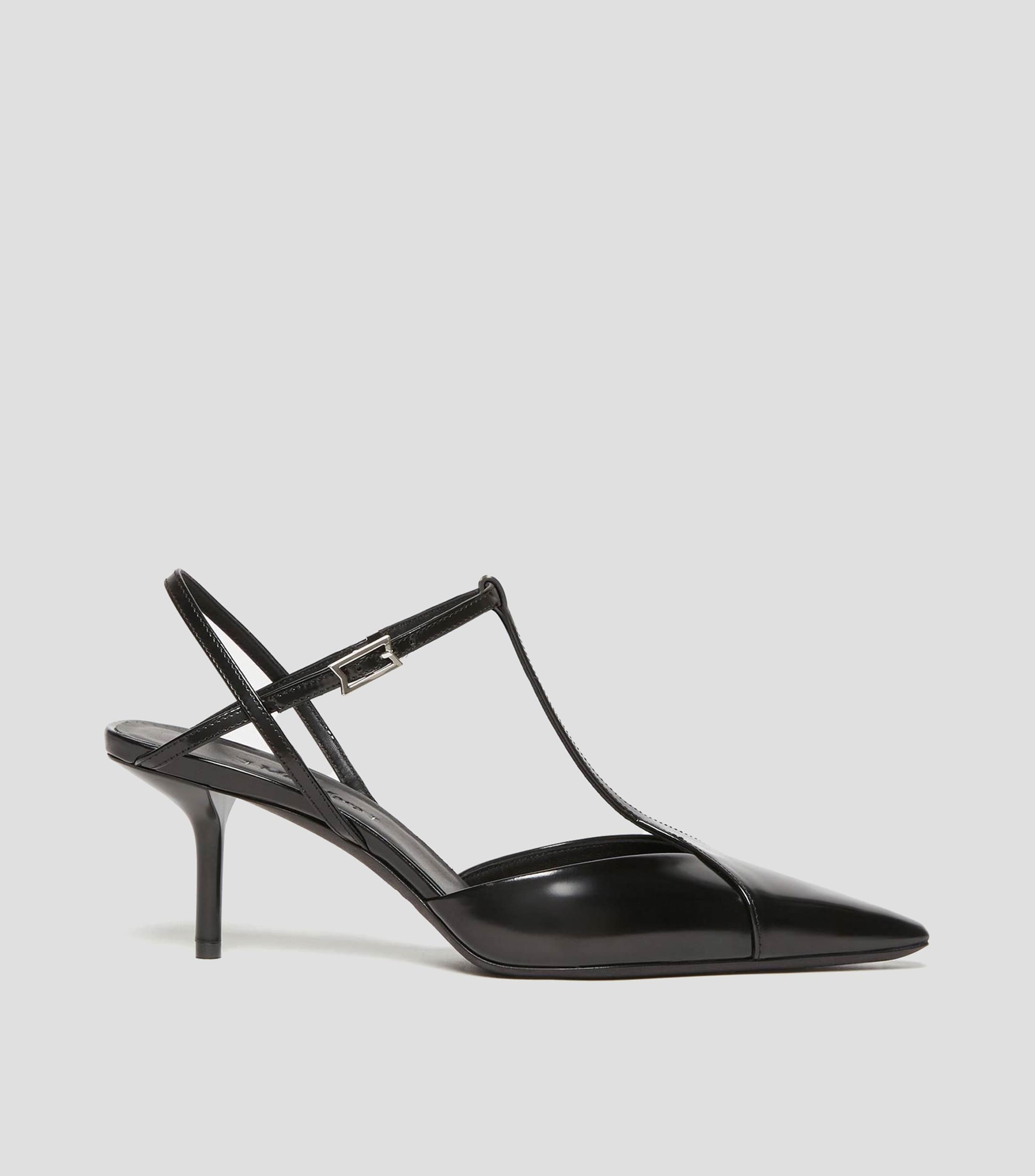 Zapatillas con Tacon Delgado de 6.5 cm Mujer