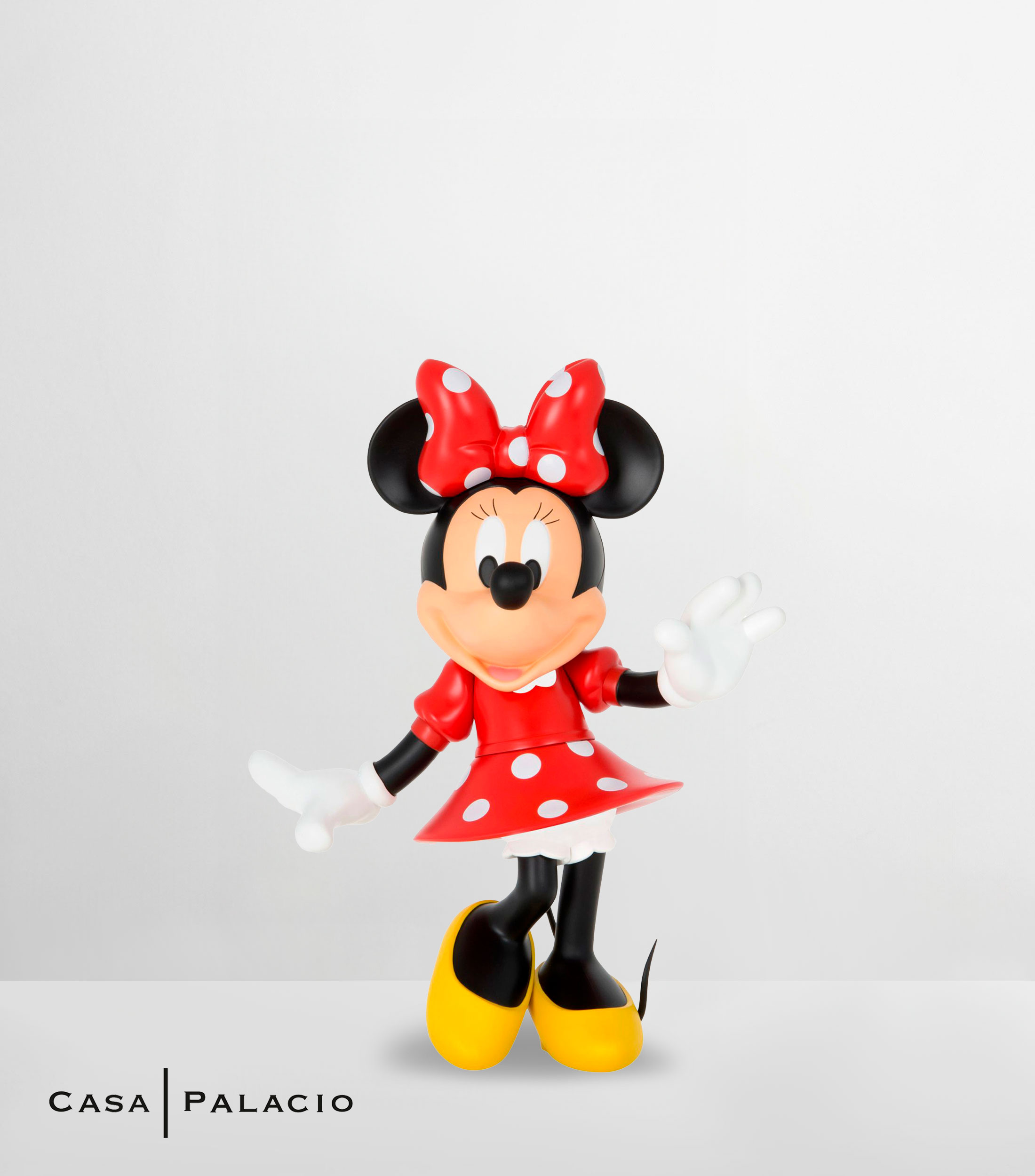Figura decorativa Minnie Mouse en plástico ABS