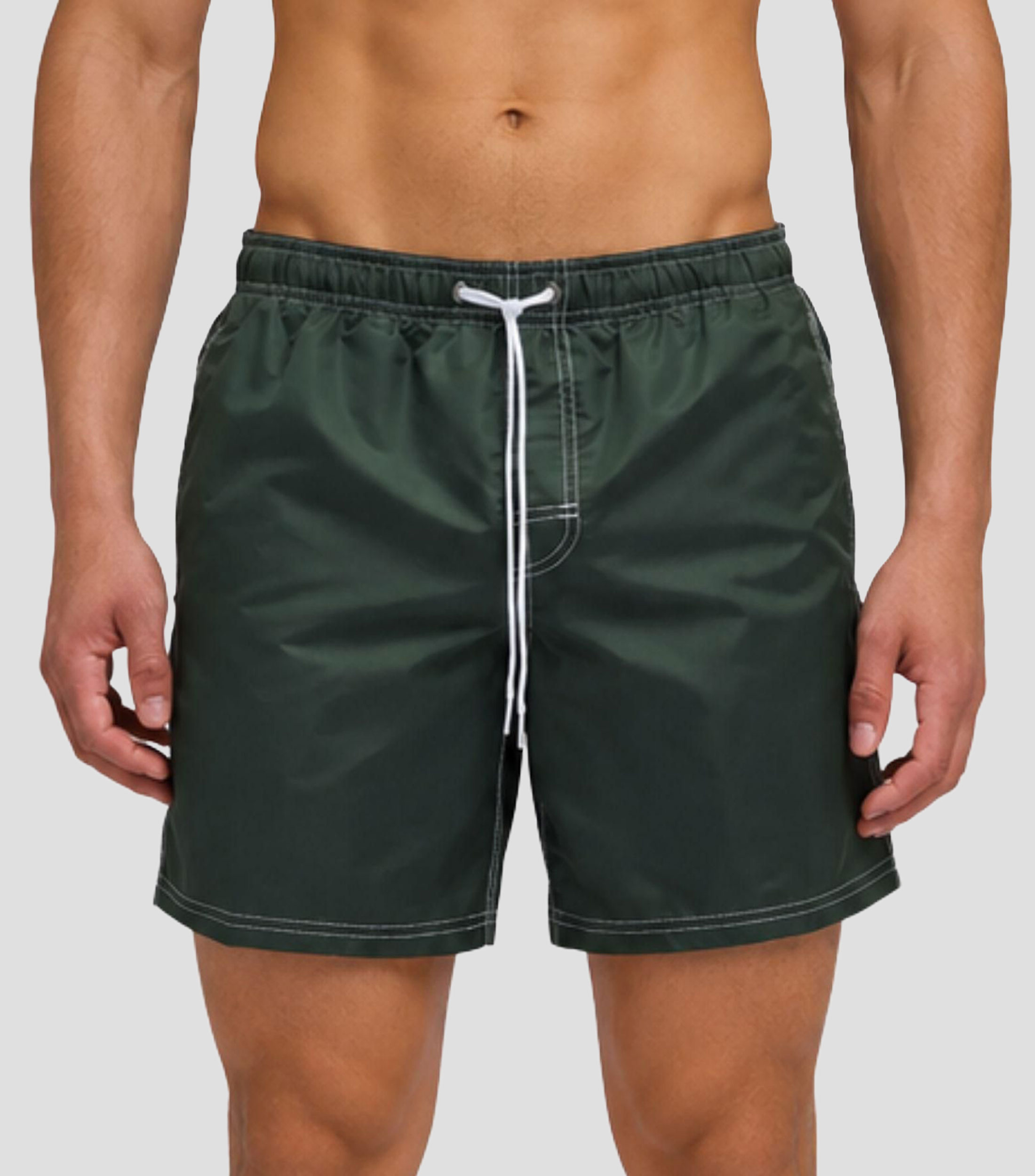 Traje de baño liso Hombre