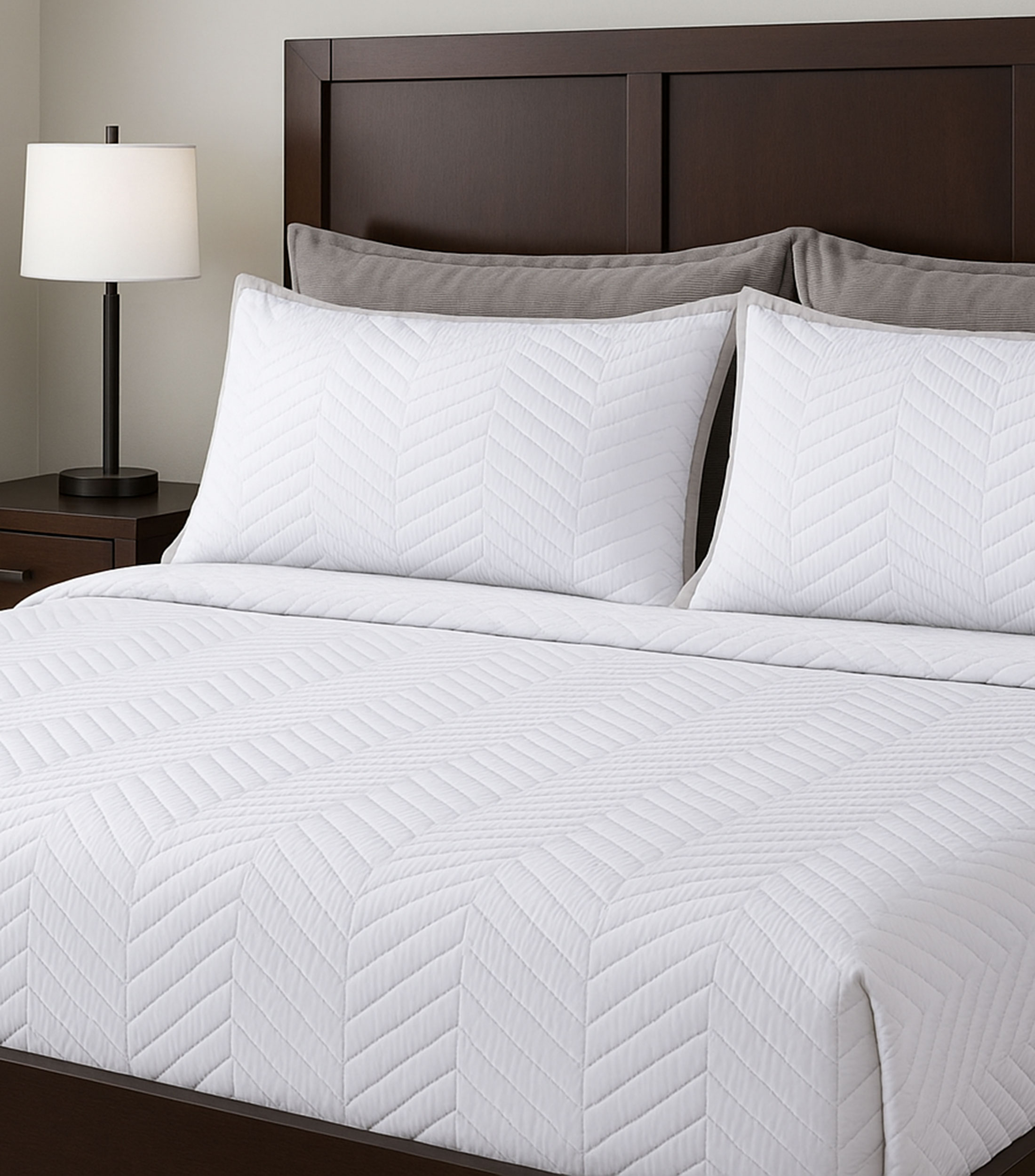 Funda para almohada King Size Selfoss blanca