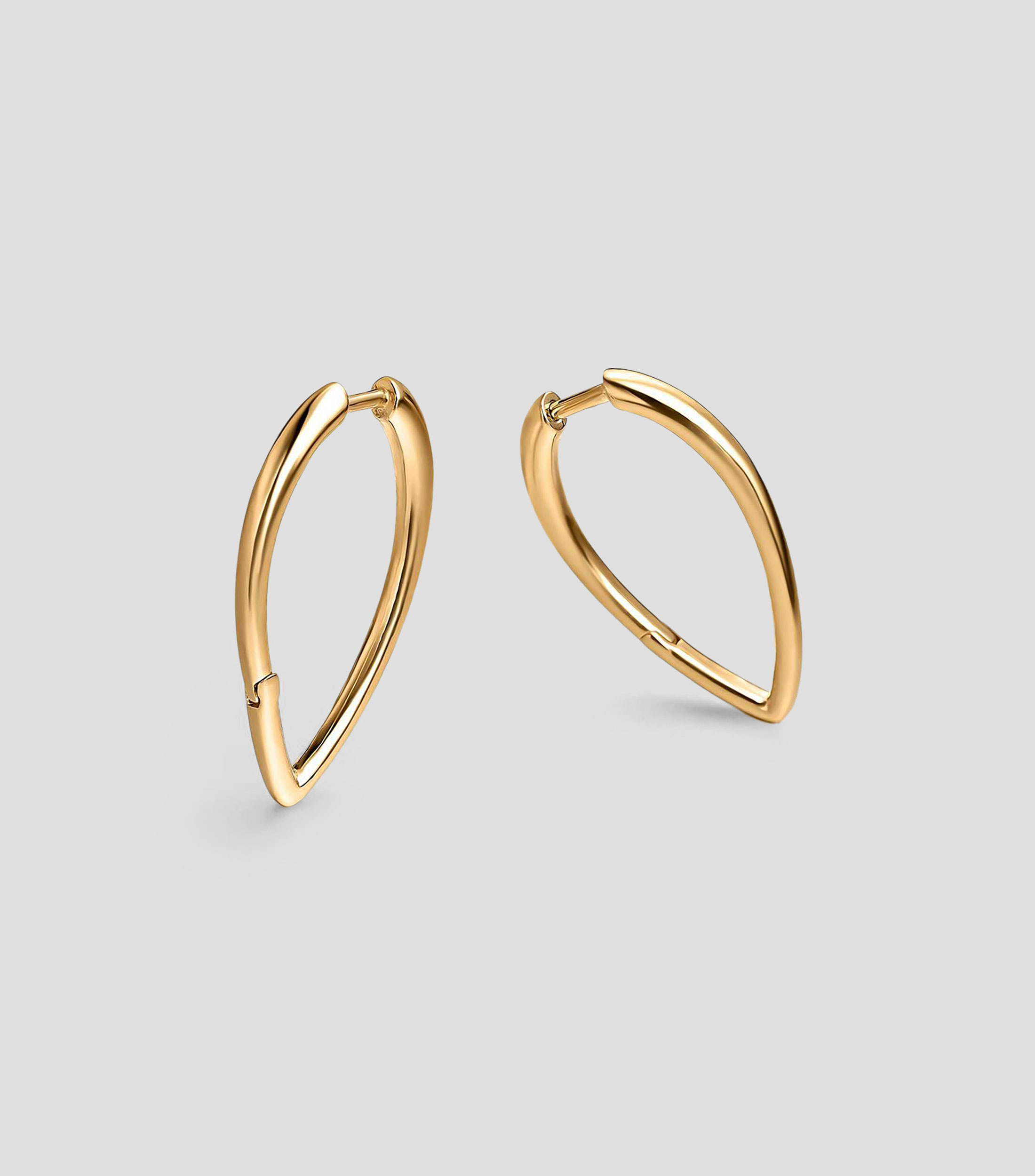 Aretes de gota en plata .925 Connector Criolla Mujer