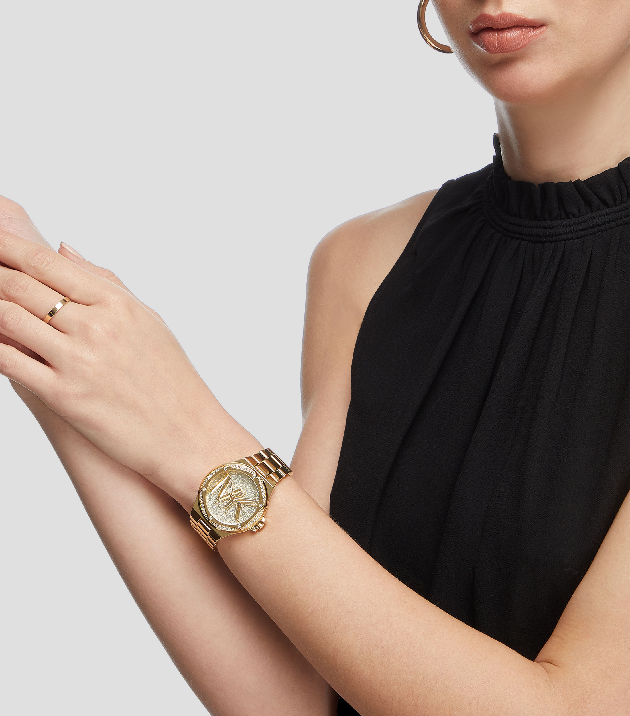 Reloj para mujer Lennox Casual, Dorado