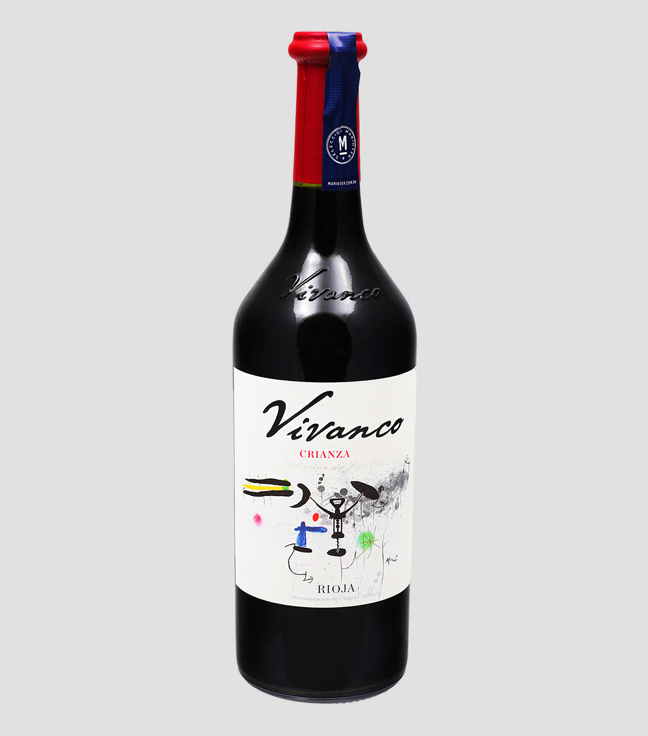 Vino tinto Tempranillo, 750 ml