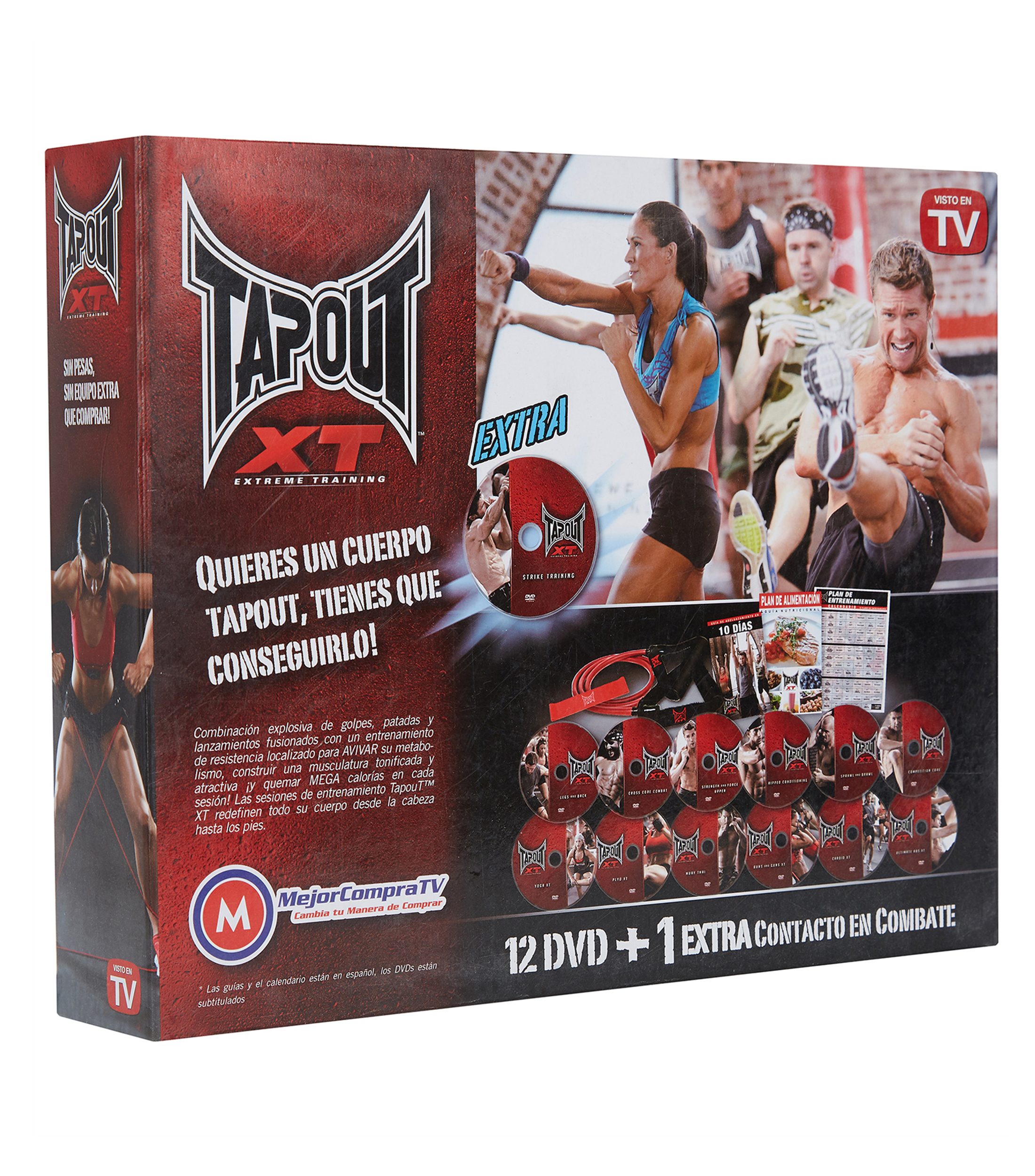 Mejor Compra TV Set 12 DVD Accesorios Tapout XT Extreme Training