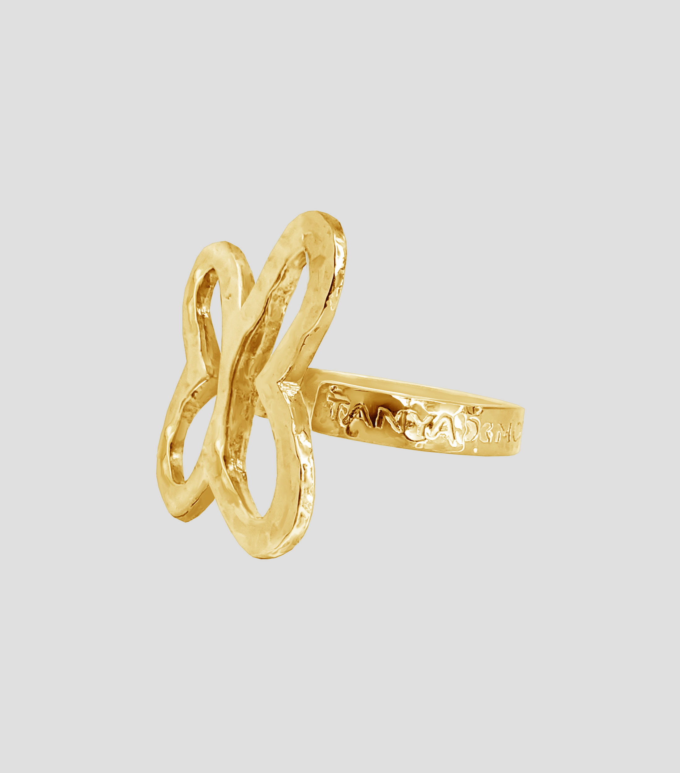 Anillo Liberty mariposa en plata Mujer
