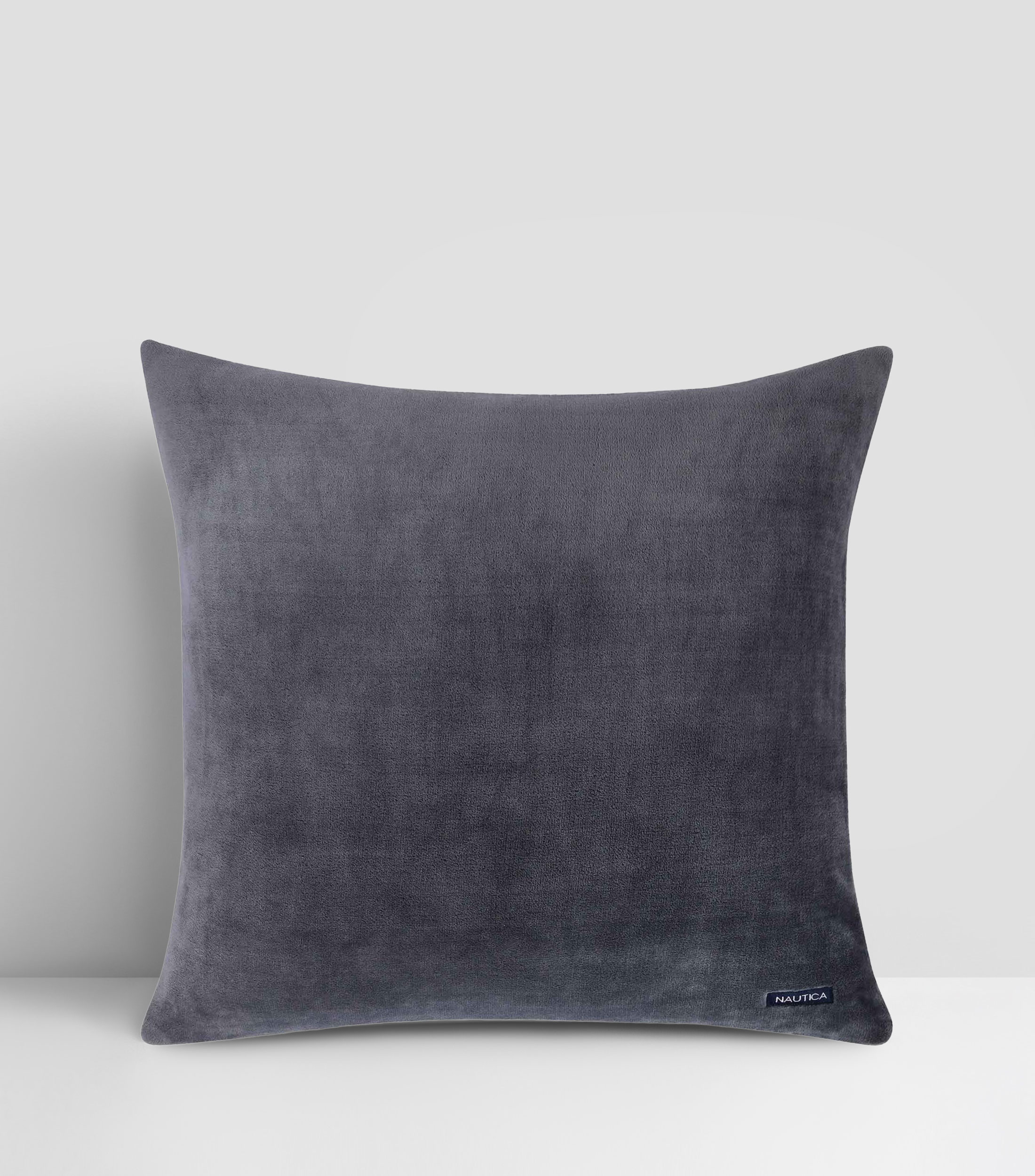 Cojin decorativo Trimmer Vintage Velvet Gris
