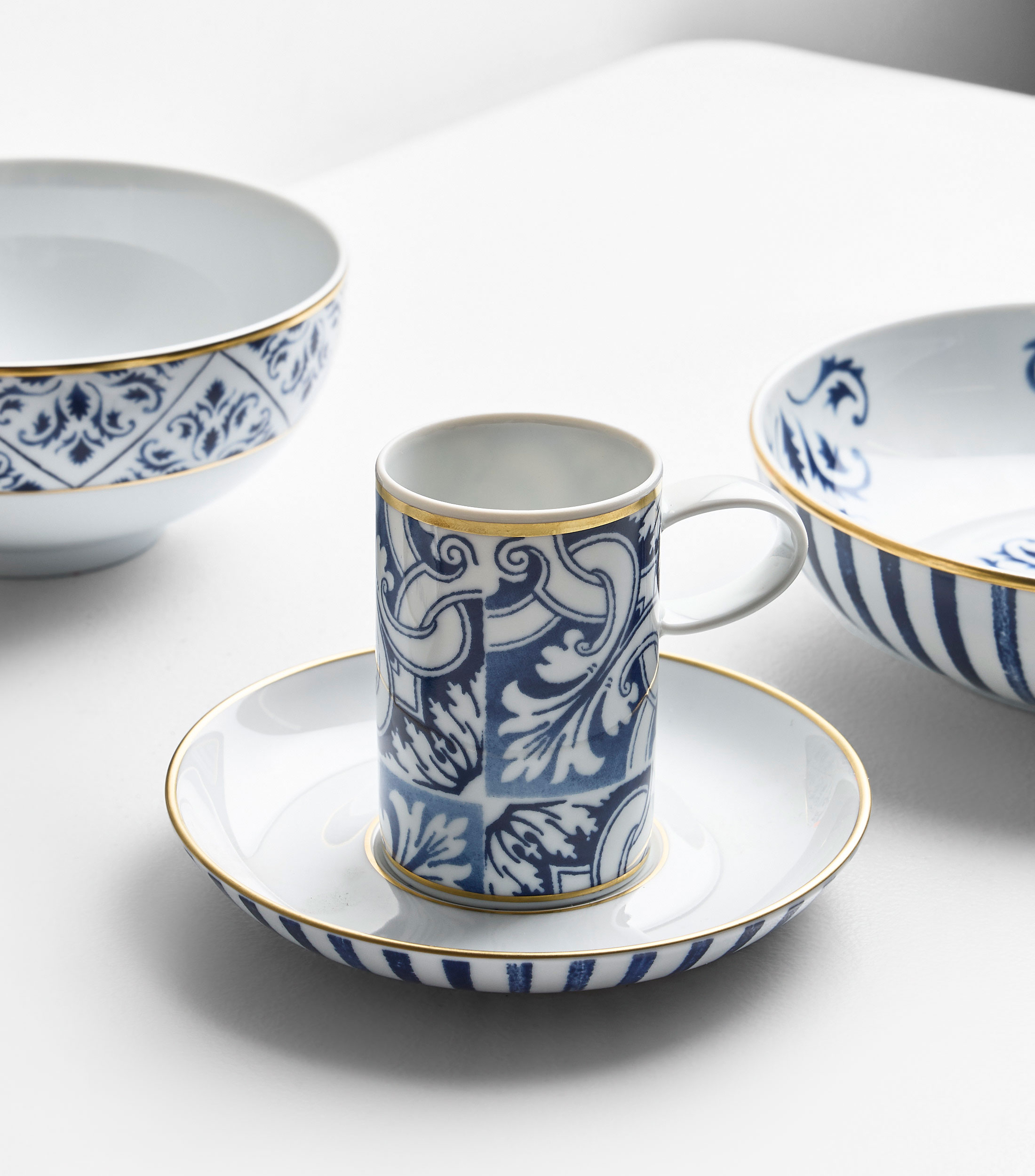 Taza con plato Transatlántica