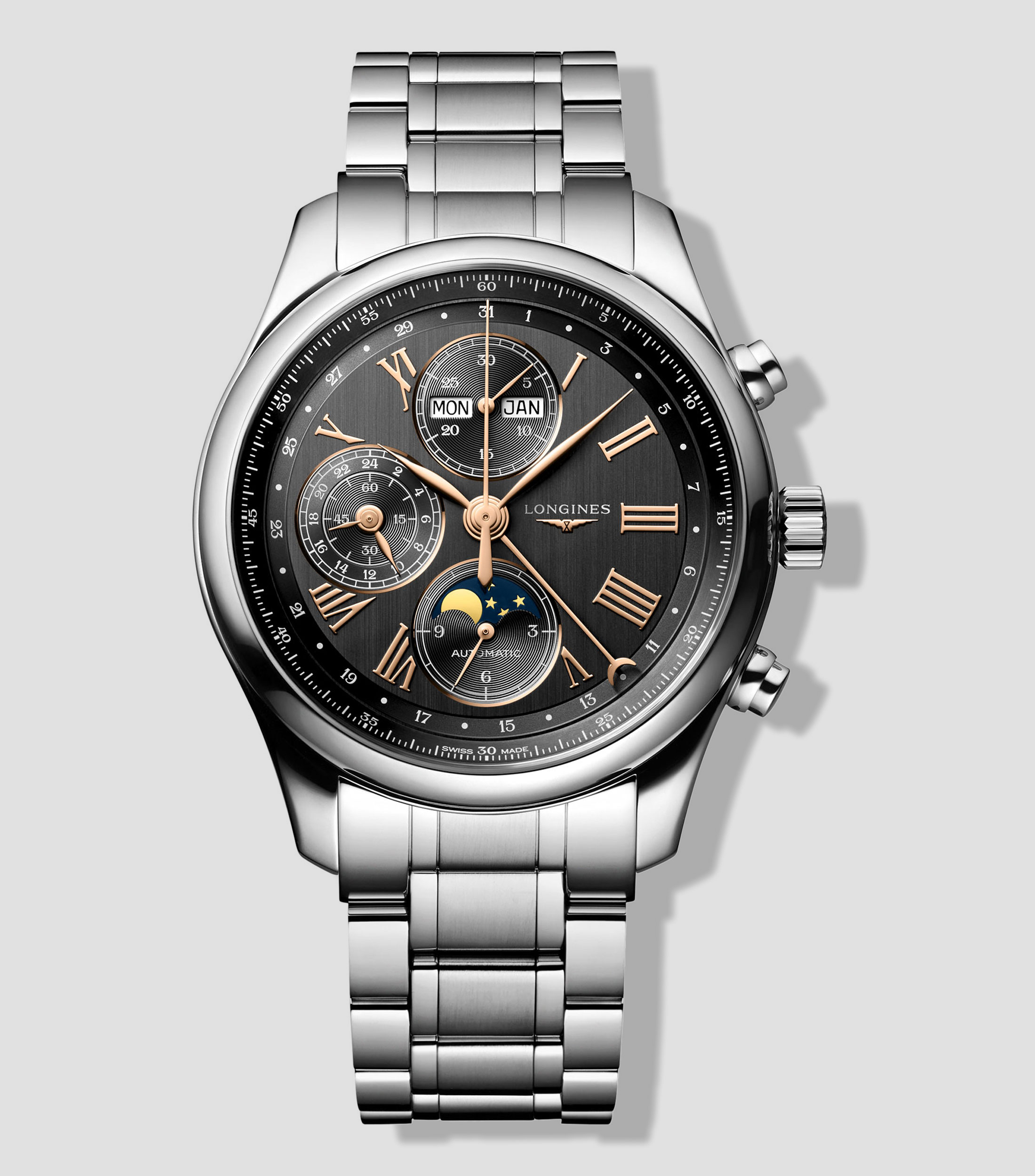 Reloj para Hombre Master Casual, Plateado
