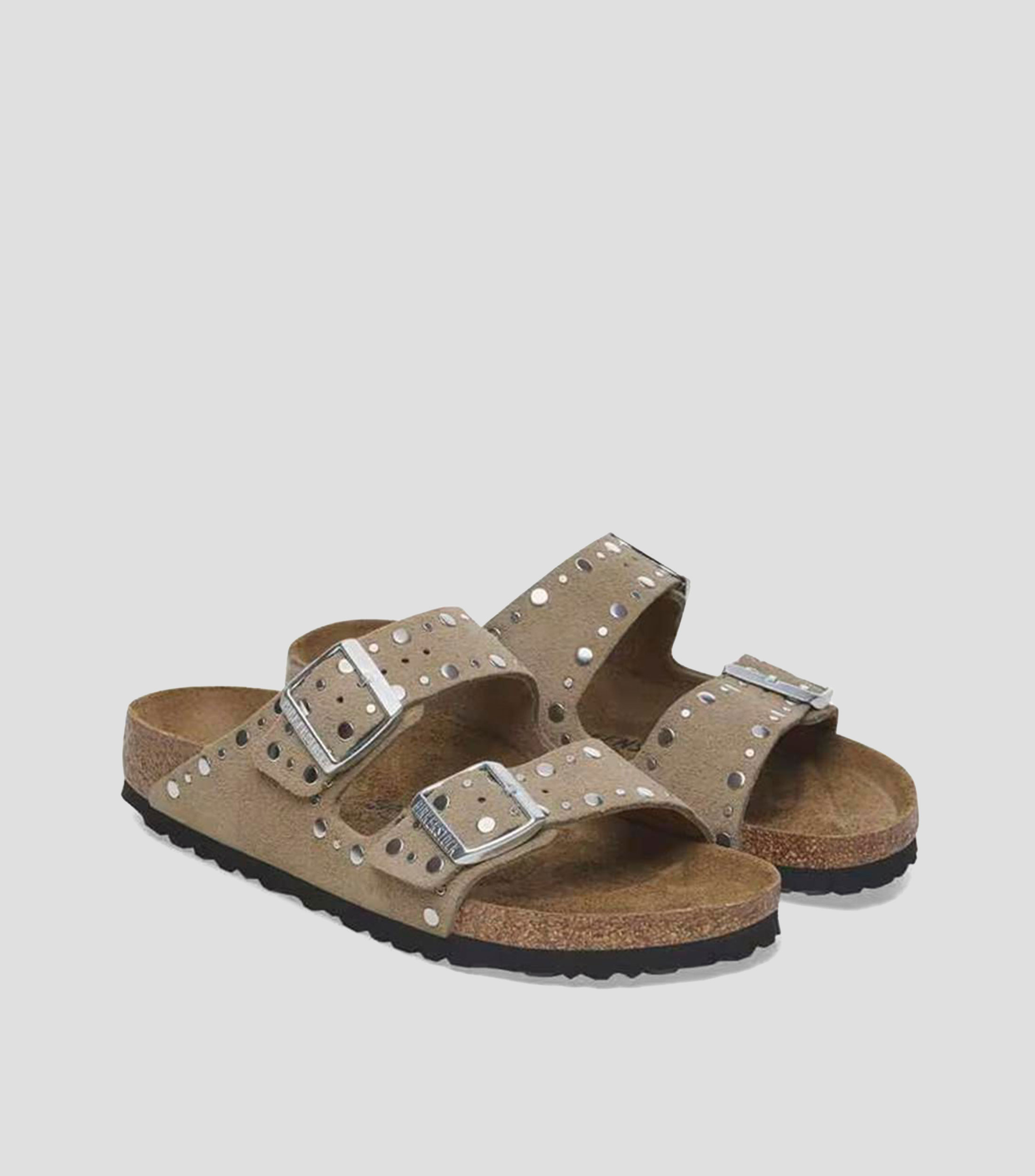 Sandalias planas en piel Arizona lisas Mujer