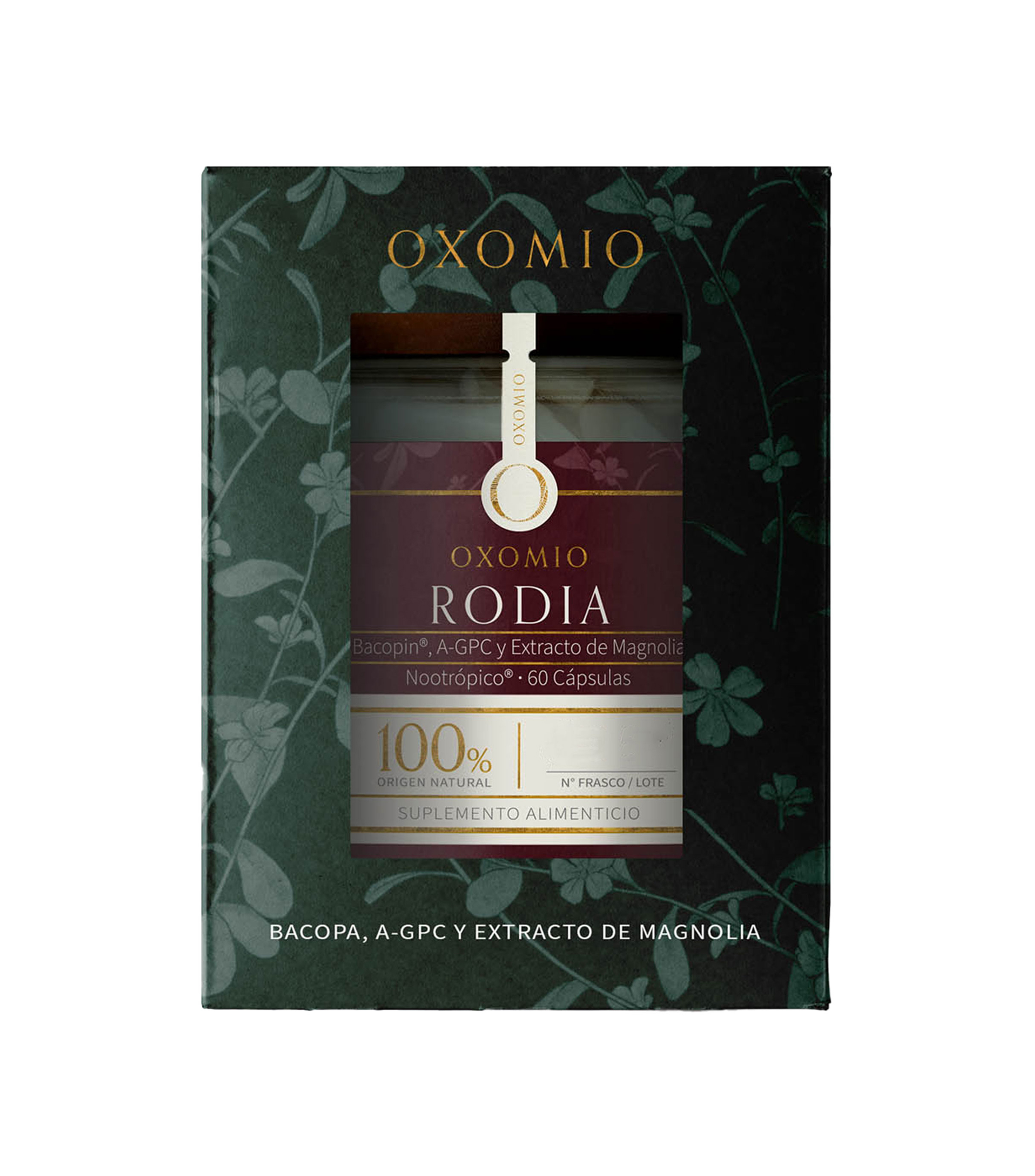 Rodia - Recall, Mezcla cognitiva 60 cápsulas