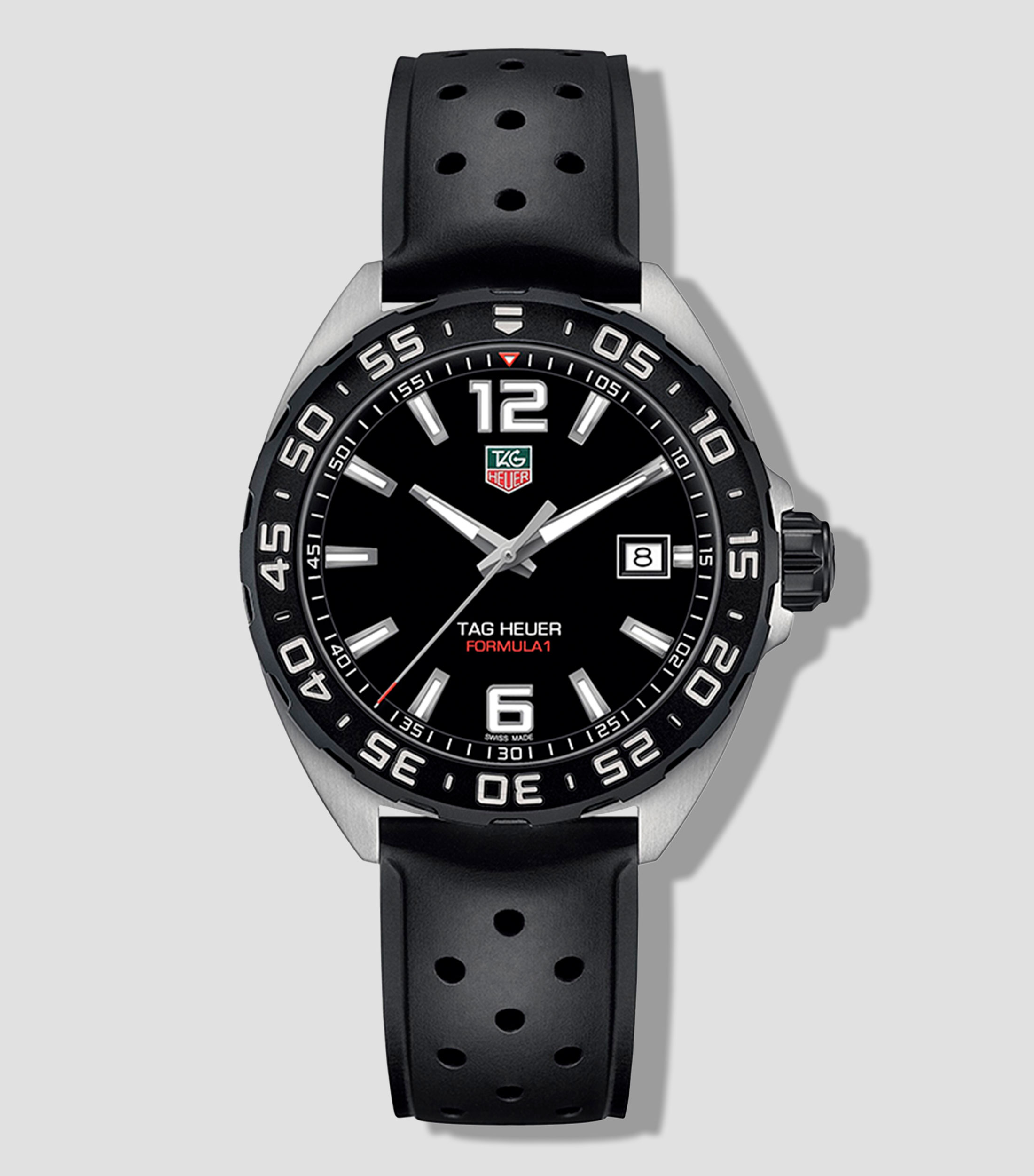 Reloj para hombre Fórmula 1 casual, negro