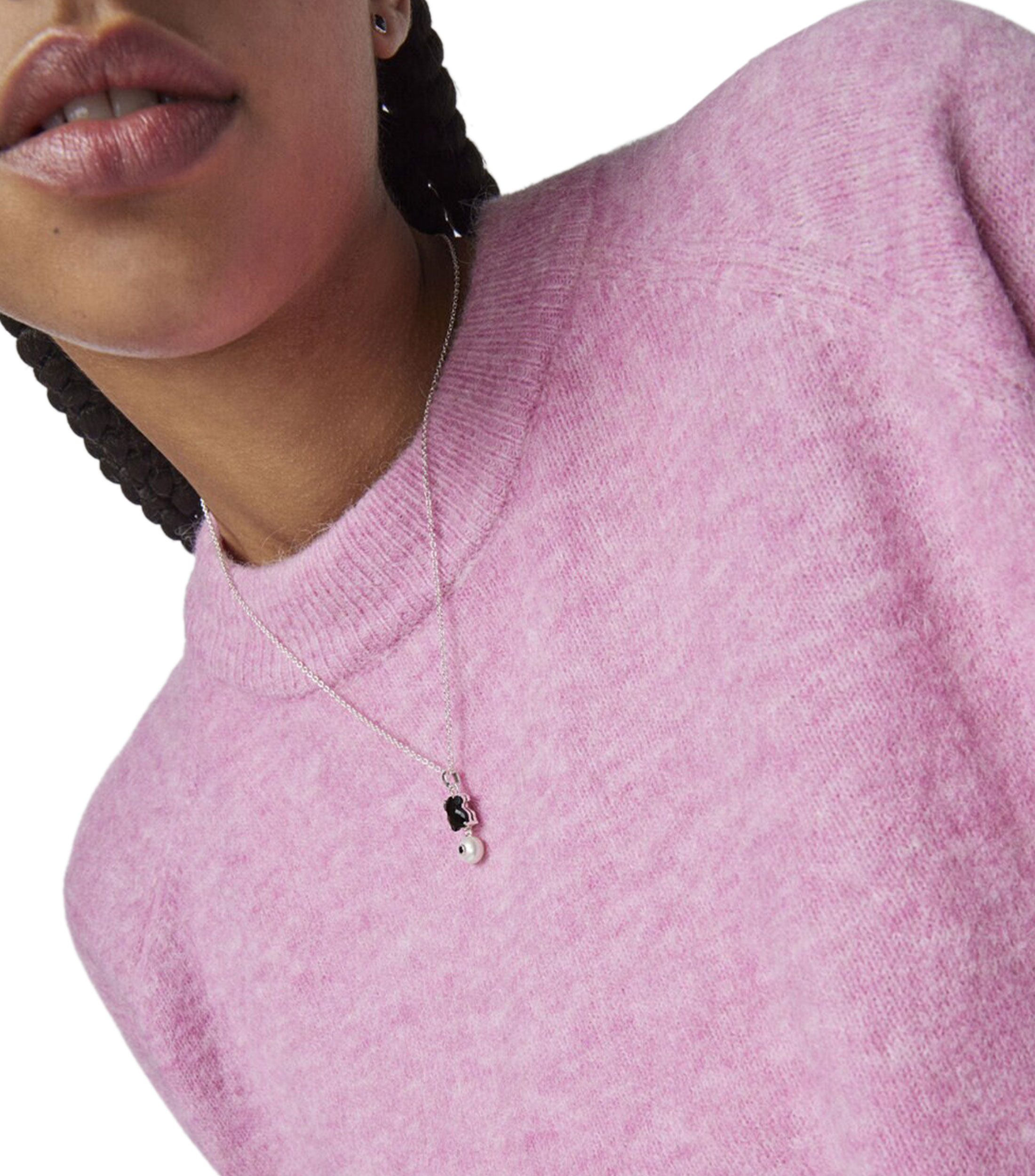 Collar en Plata .925 Erma con gemas Mujer