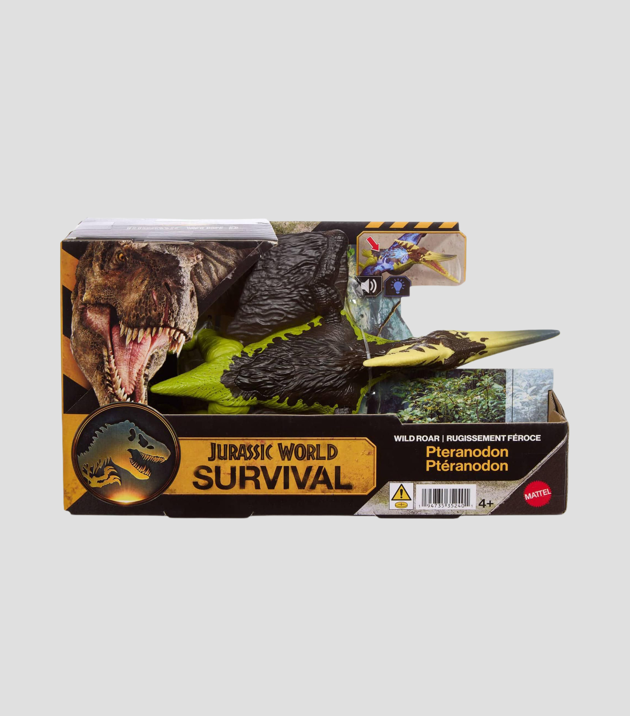 Figura de Acción Jurassic World Dinosaurio Rugido Salvaje Pteranodon