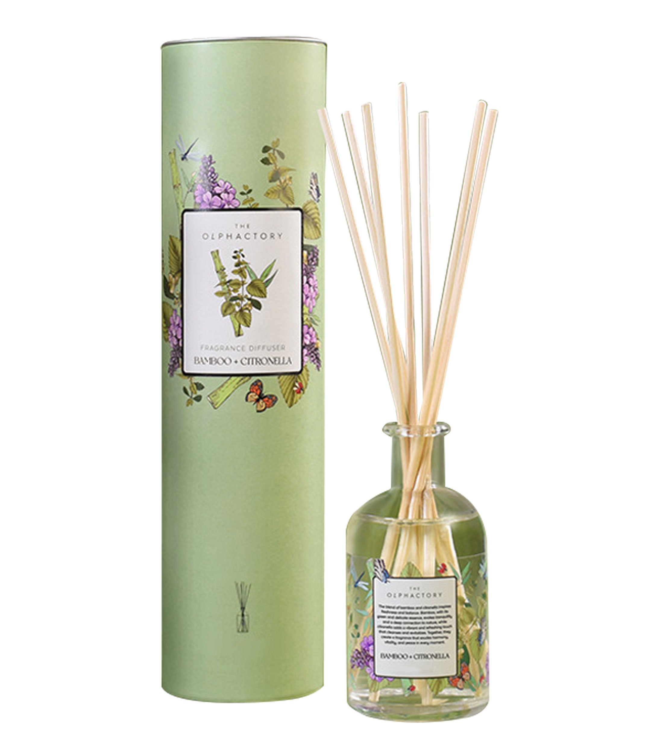 Difusor de Fragancia Bambú, Citronella, 100 ml