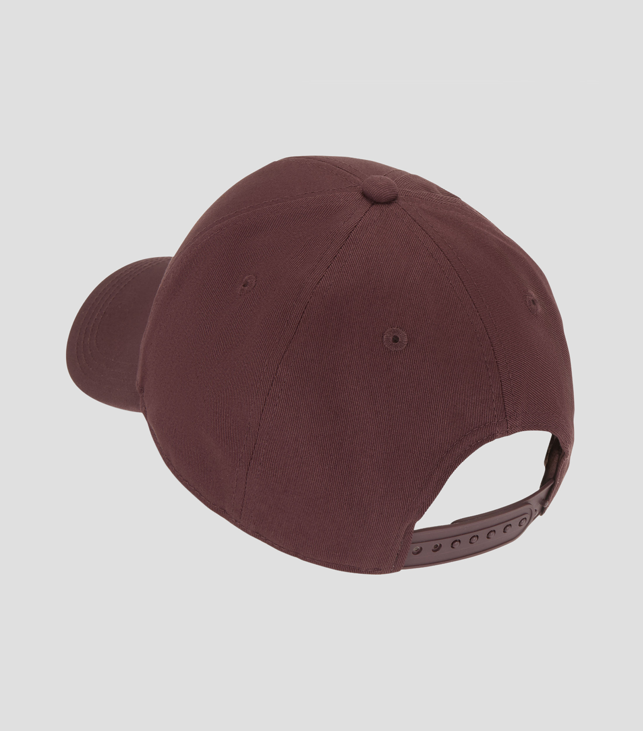Gorra lisa con logo Hombre