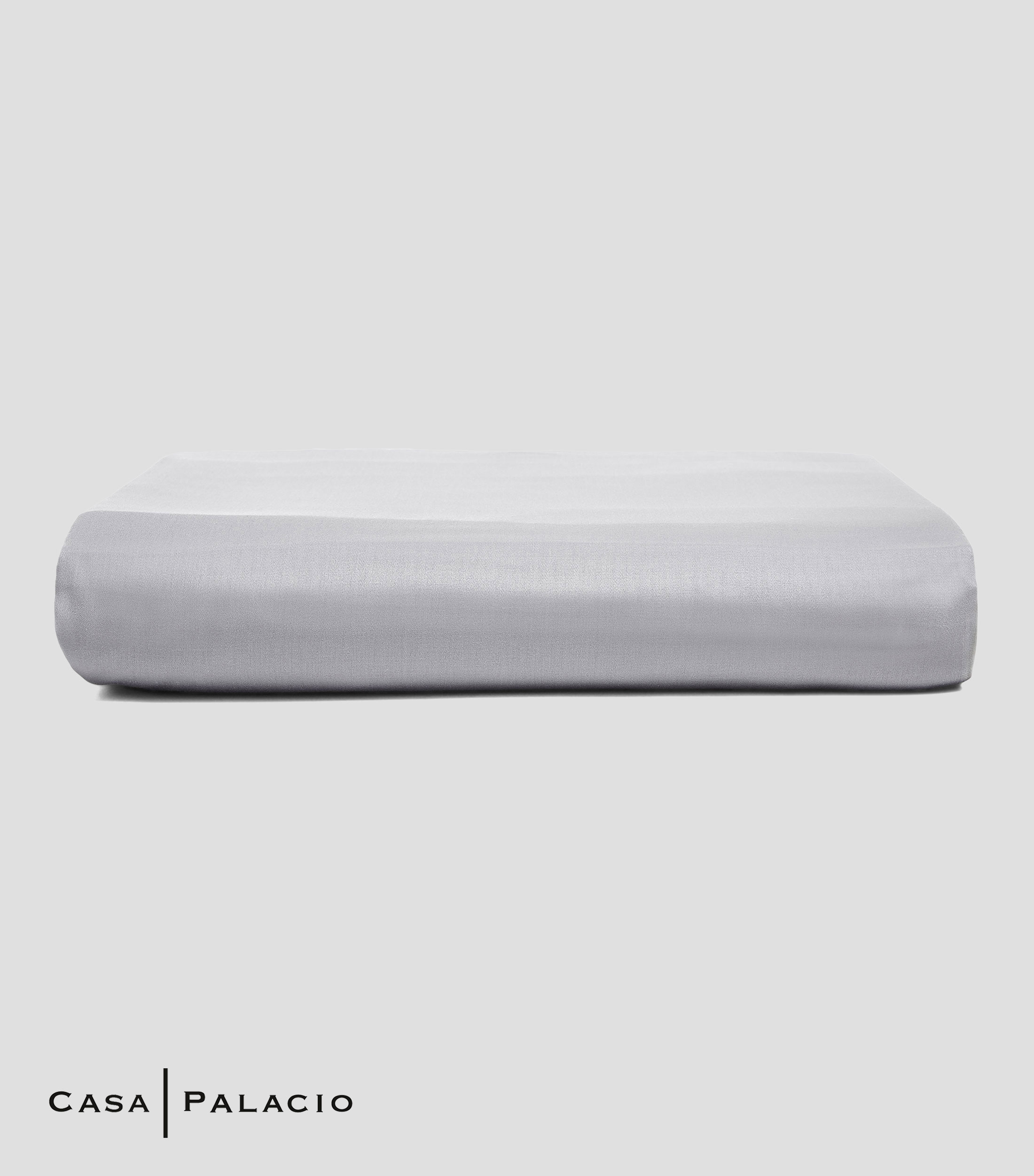 Sábana de cajón Matrimonial, Queen Size en algodón Triomphe platino