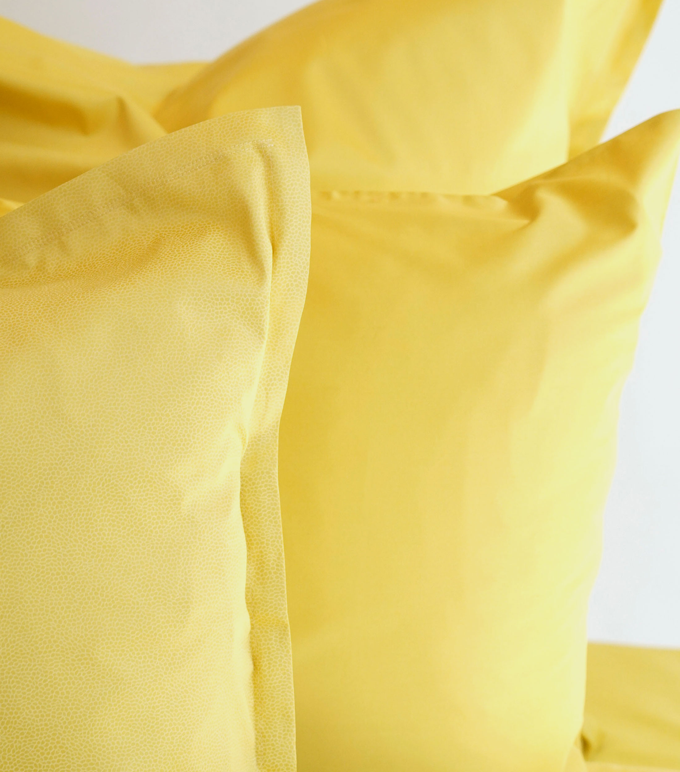 Funda para Duvet Individual en Algodón Gialla, Amarillo
