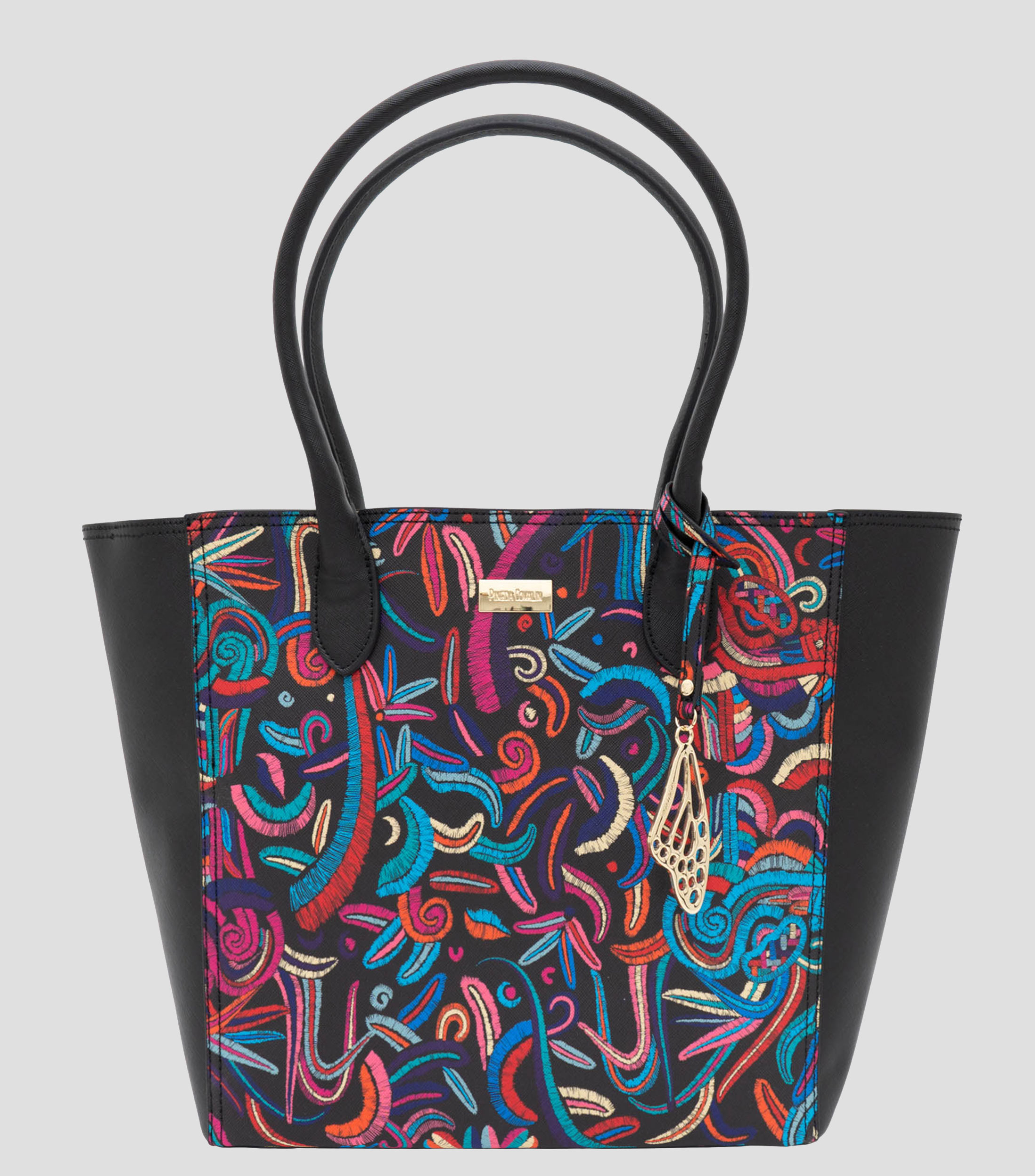 Bolsa tote multicolor Kuuch Quetzalcoatl Mujer
