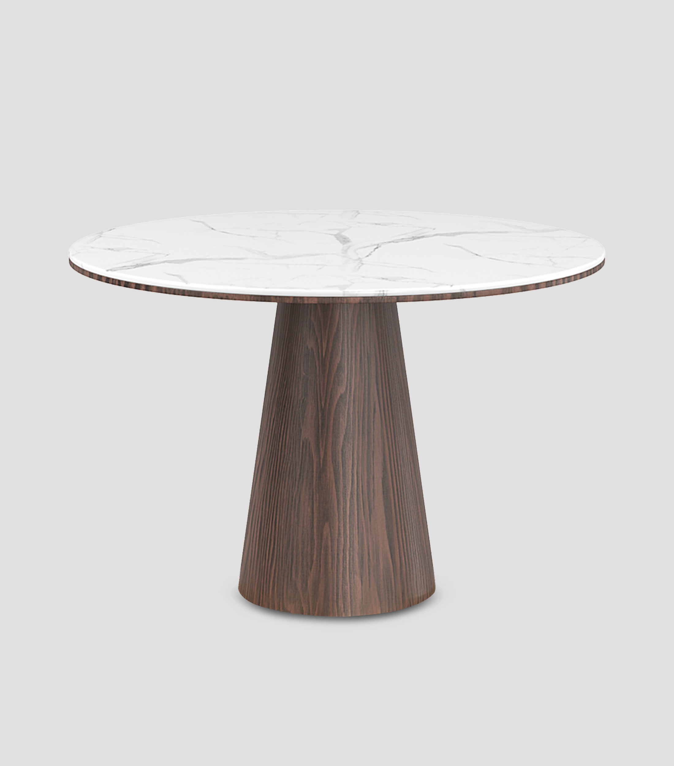 Mesa Alo en madera de caucho